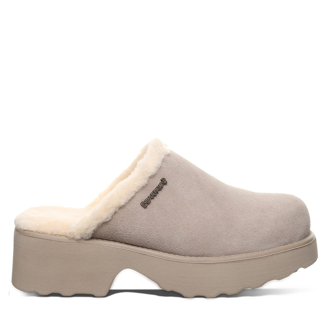 Bearpaw MARNIE Women's Slippers - 3291W - Mushroom - side view 2