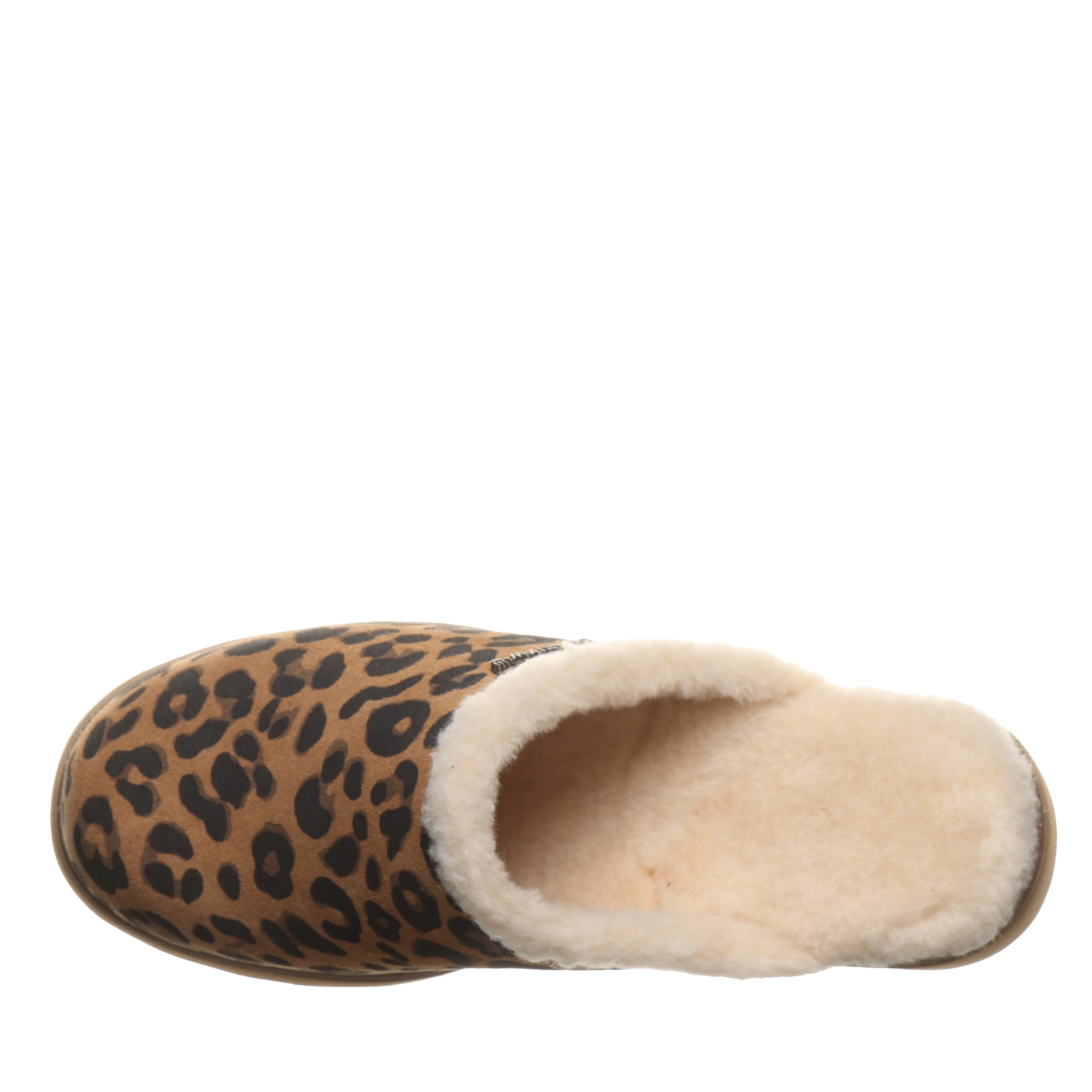Bearpaw MARNIE Women's Slippers - 3291W - Tobacco Leopard - top view