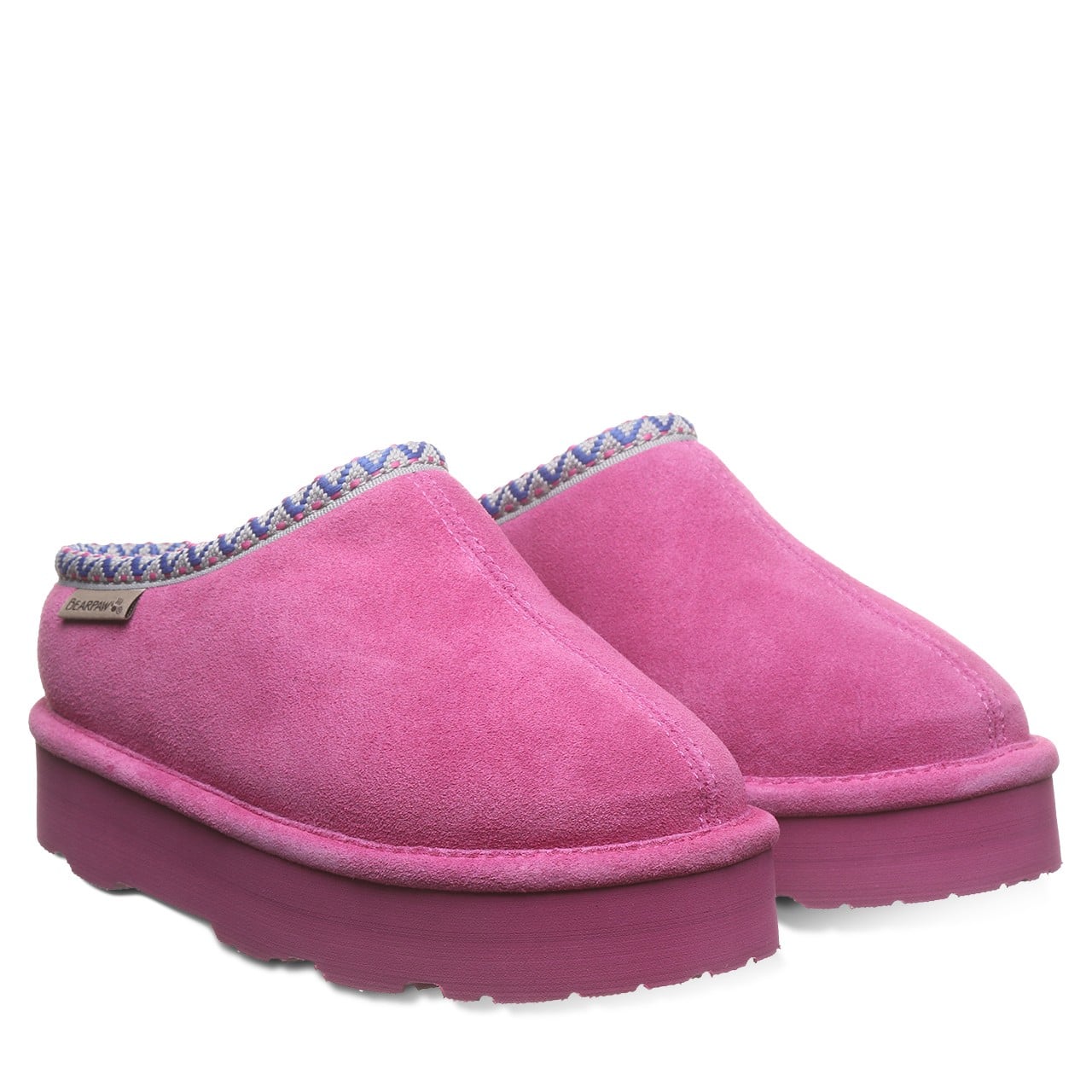 Bearpaw MARTIS YOUTH Youth's Slippers - 3038Y - Orchid - pair view