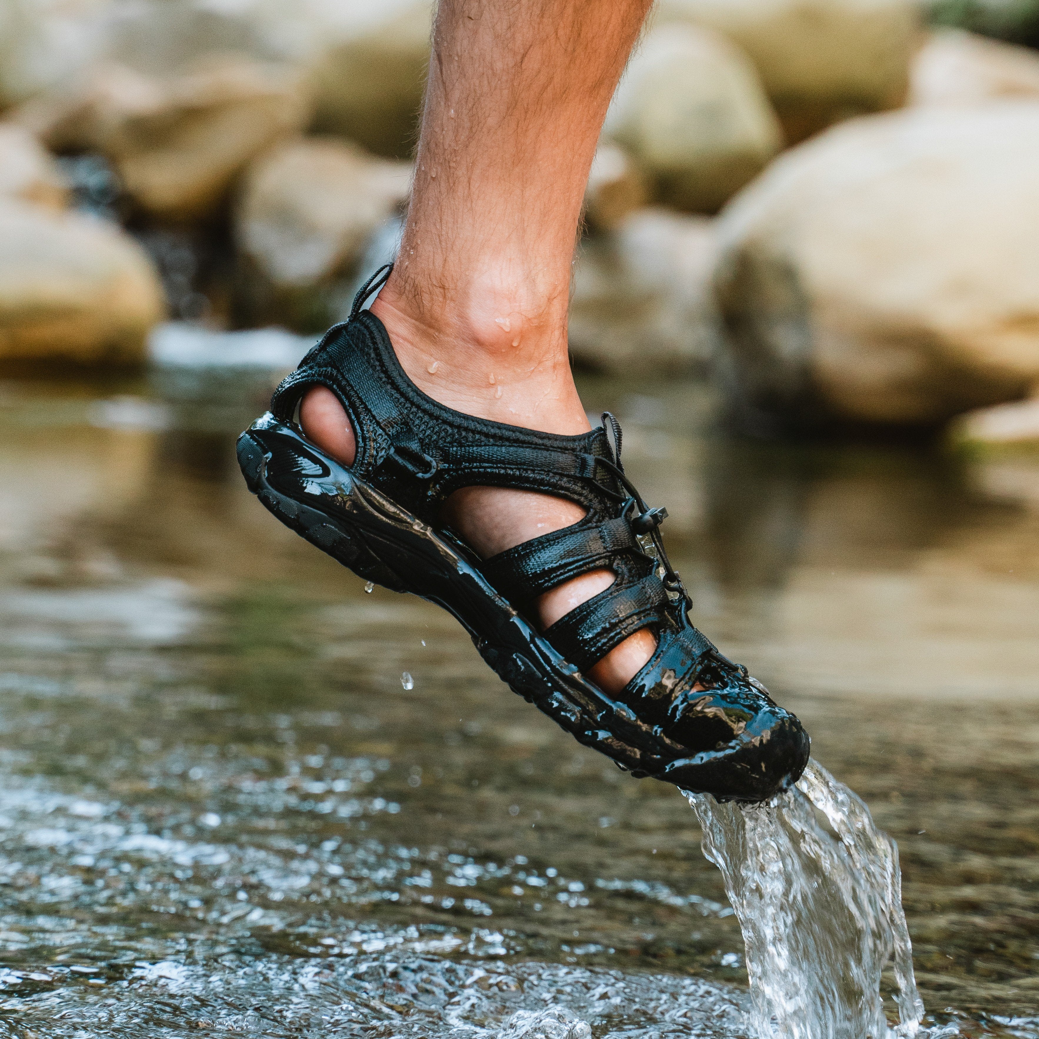 Bearpaw MEMURU Men's Hikers - 2254M - Black - lifestyle view