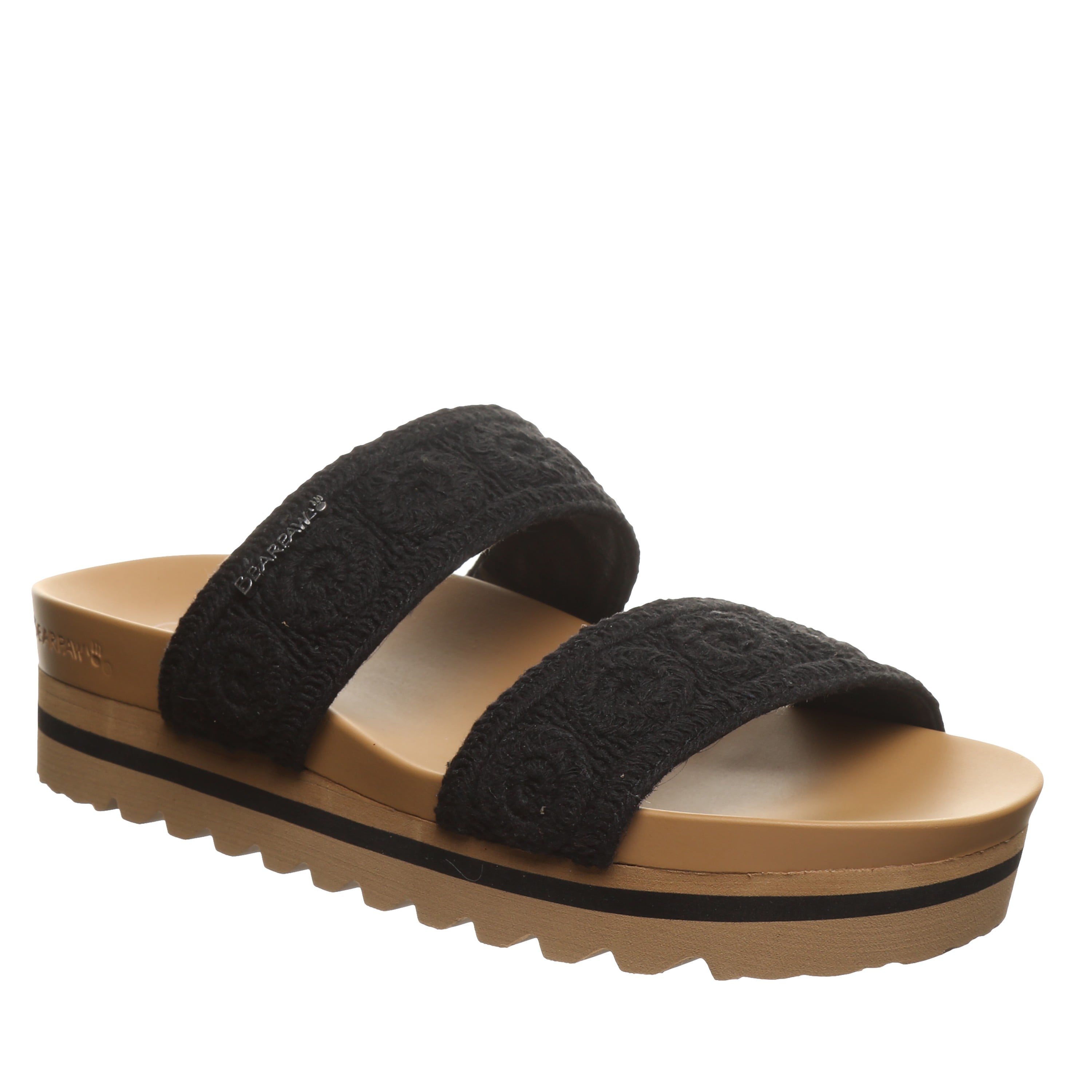Bearpaw Mandy Women's Sandals - 3430W - Black - angle main