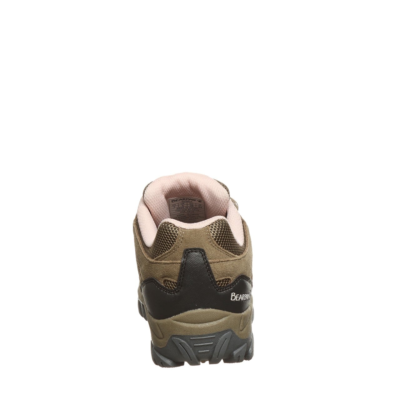 Bearpaw OLYMPUS Women's Hikers - 2383W - Natural - back view