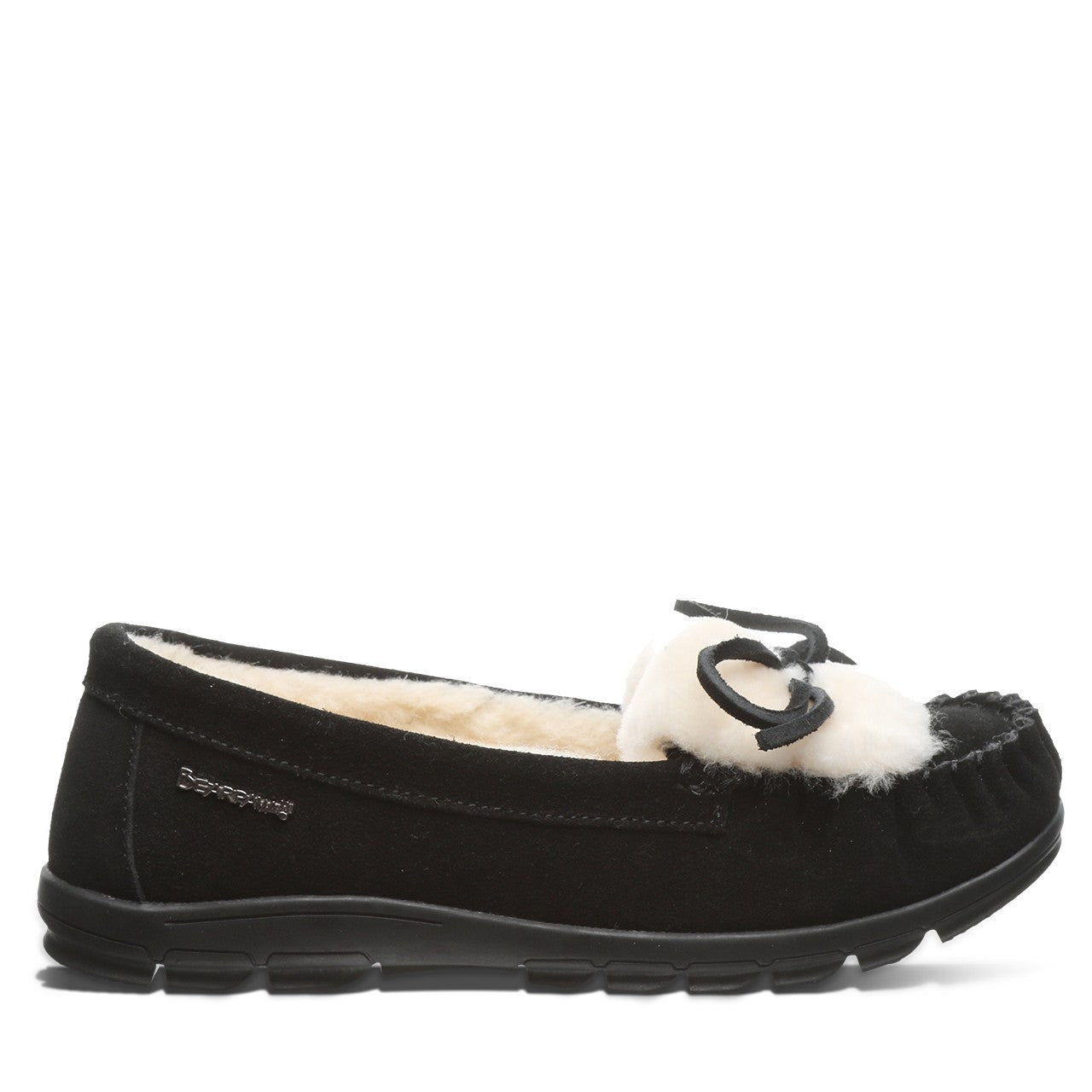 Bearpaw PARIS Women's Slippers - 2945W - Black - side view 2