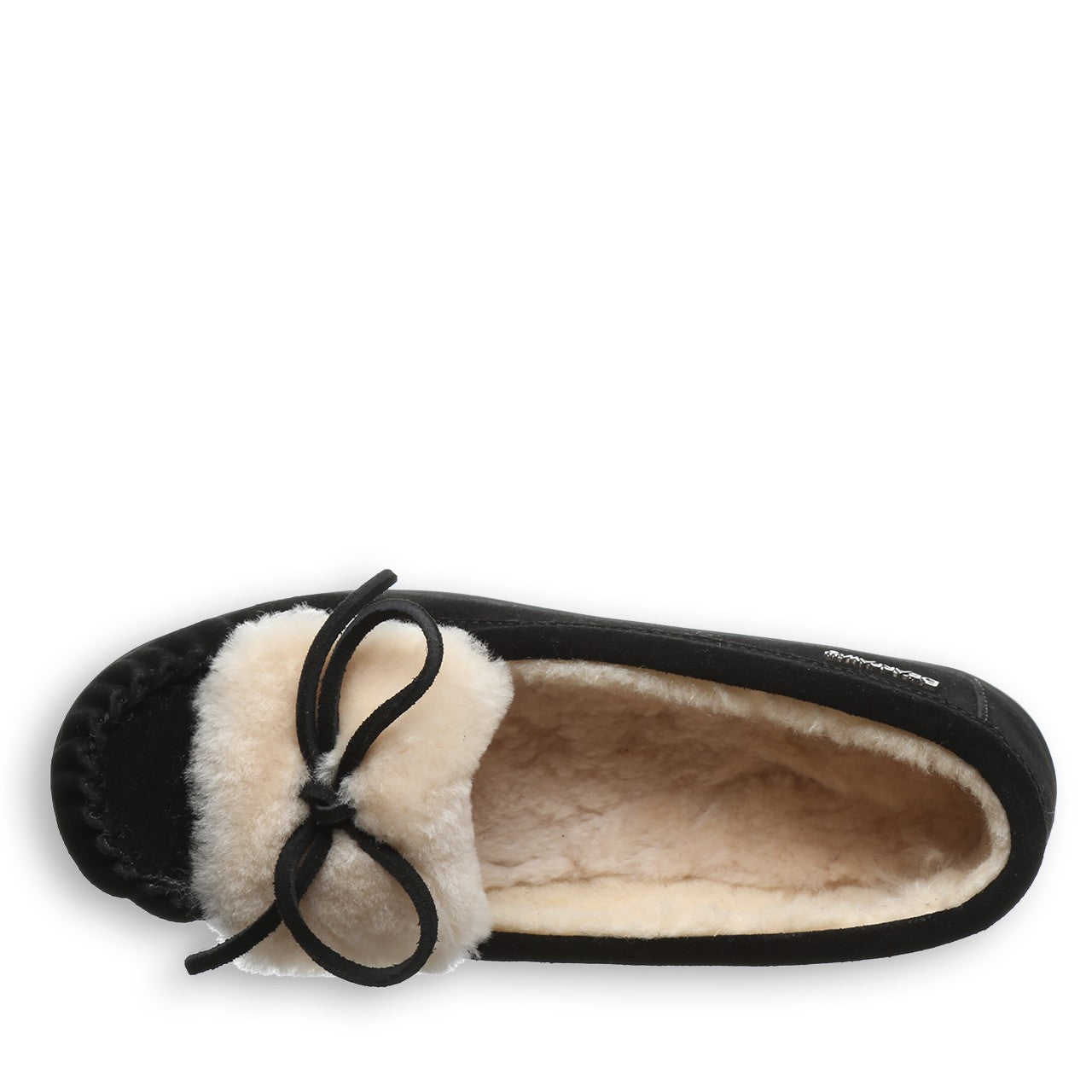 Bearpaw PARIS Women's Slippers - 2945W - Black - top view