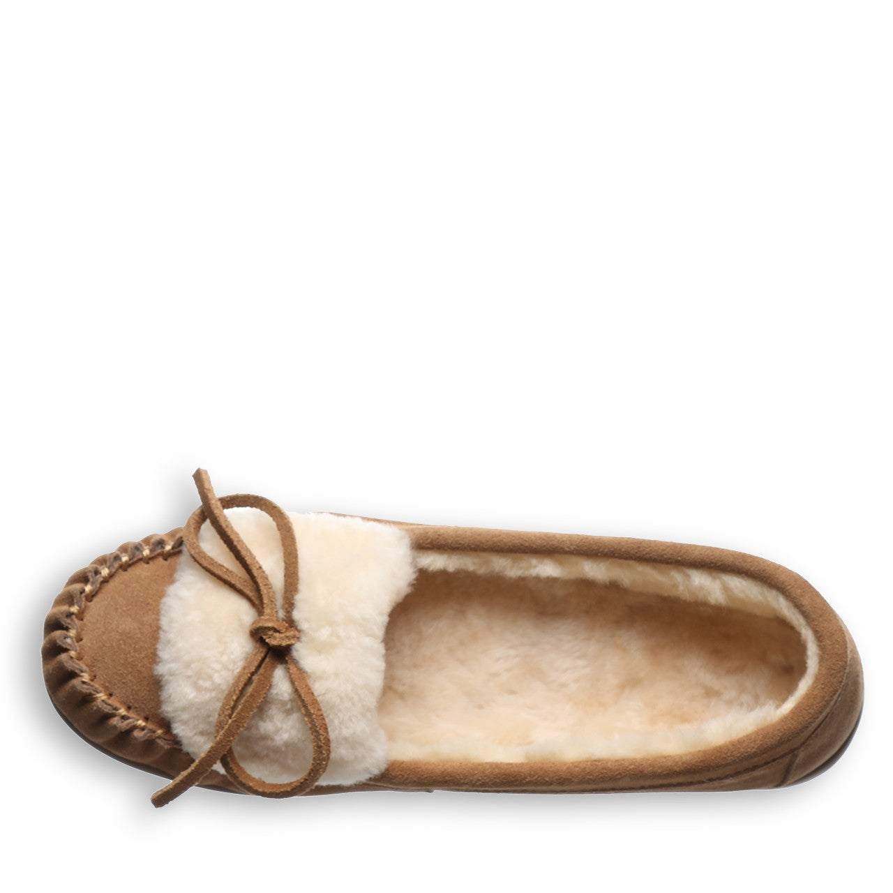 Bearpaw PARIS Women's Slippers - 2945W - Hickory - top view