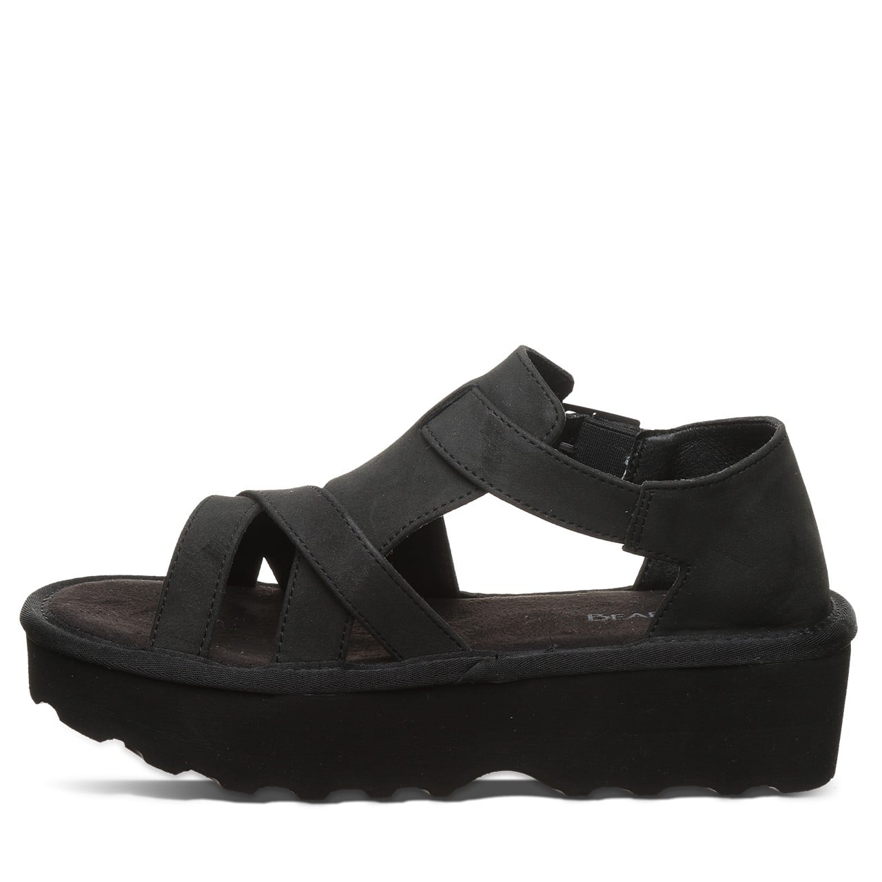 Bearpaw PINNACLE Women's Sandals - 3086W - Black/black - side view