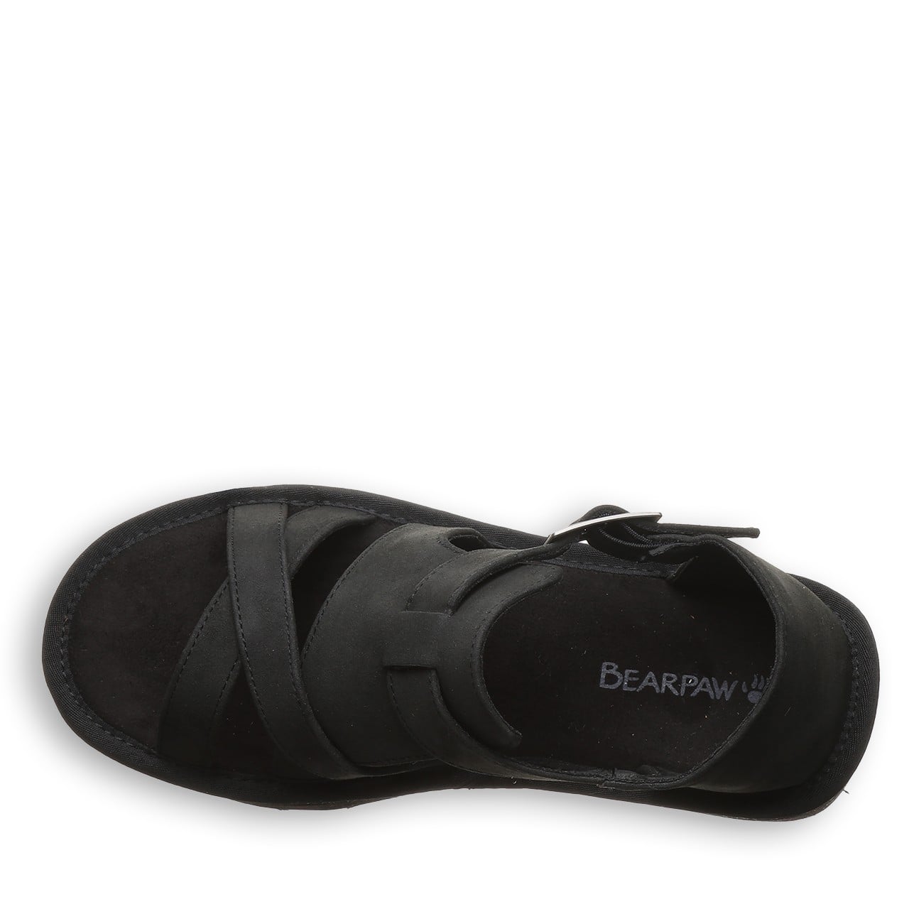 Bearpaw PINNACLE Women's Sandals - 3086W - Black/black - top view