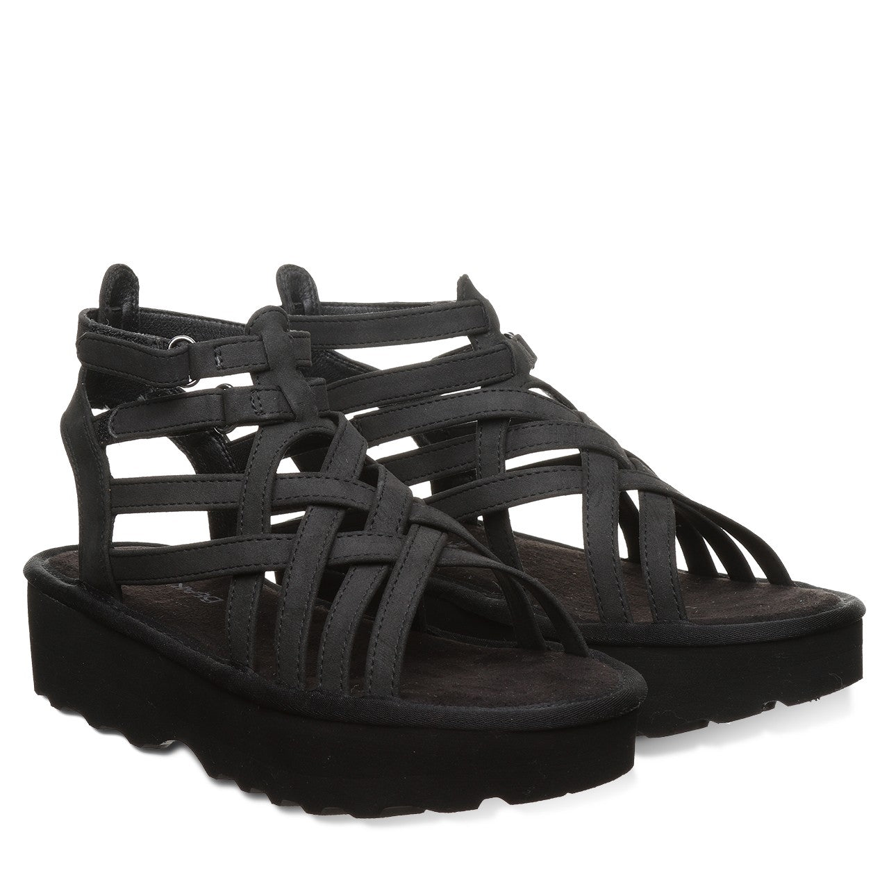 Bearpaw PROMINENCE Women's Sandals - 3082W - Black/black - pair view