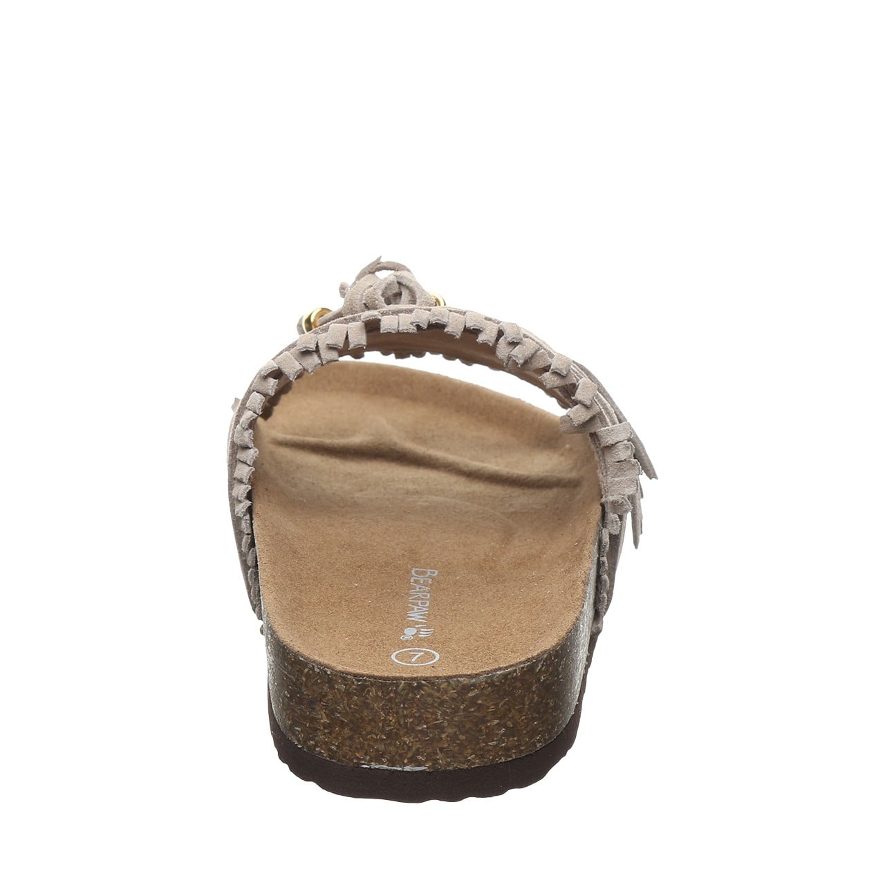 Bearpaw Perla Women's Sandals - 3543W - Mushroom - back view