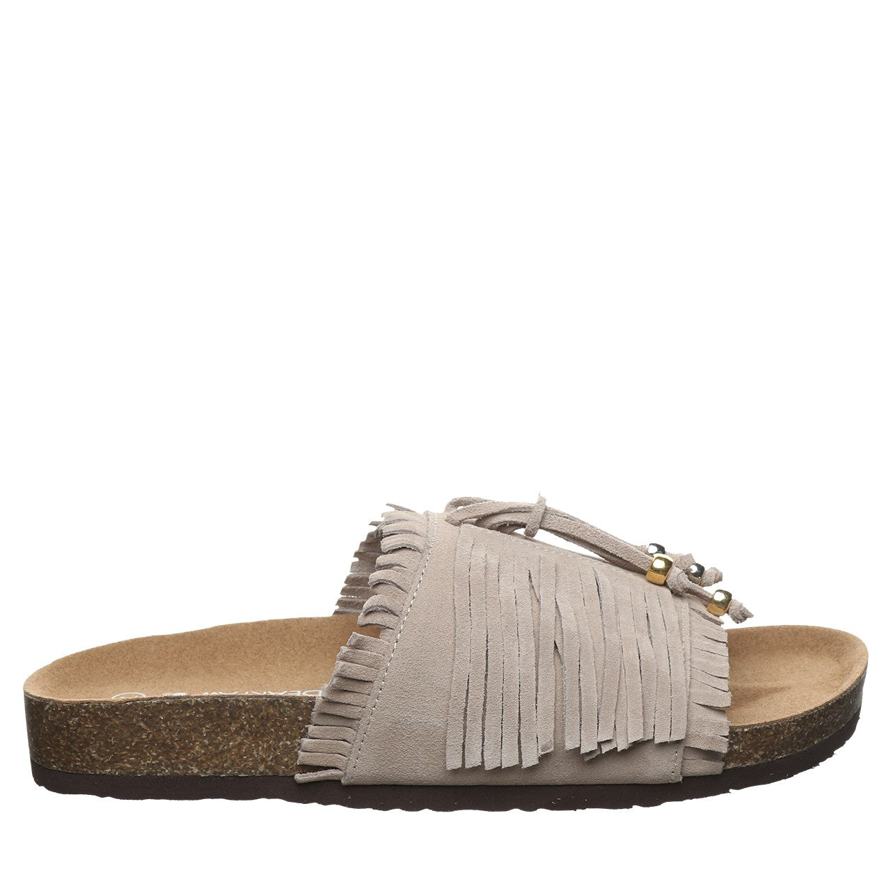 Bearpaw Perla Women's Sandals - 3543W - Mushroom - side view 2