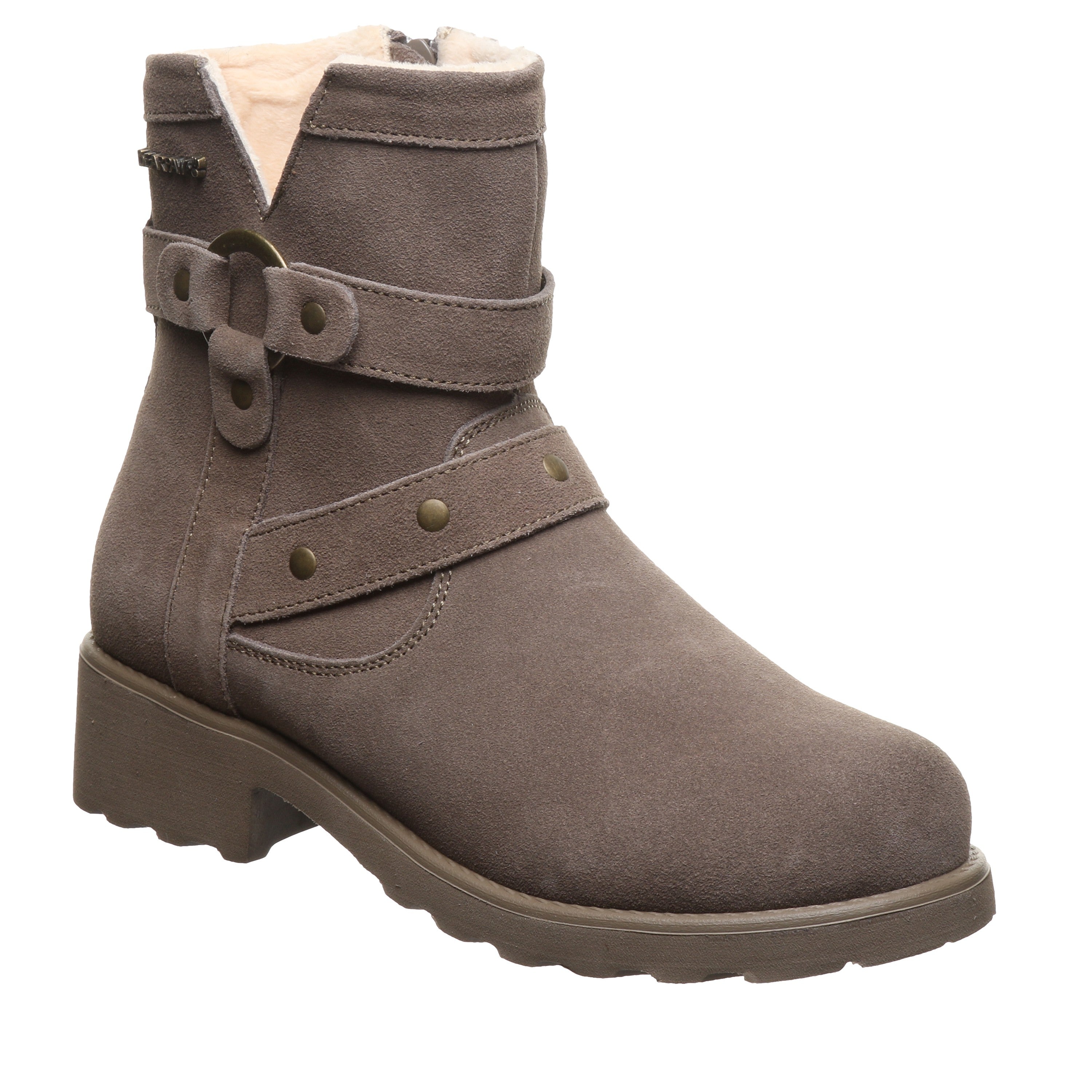 Bearpaw Reece Women's Boots - 3301w - Cozy Comfort Ankle Boots in Morel