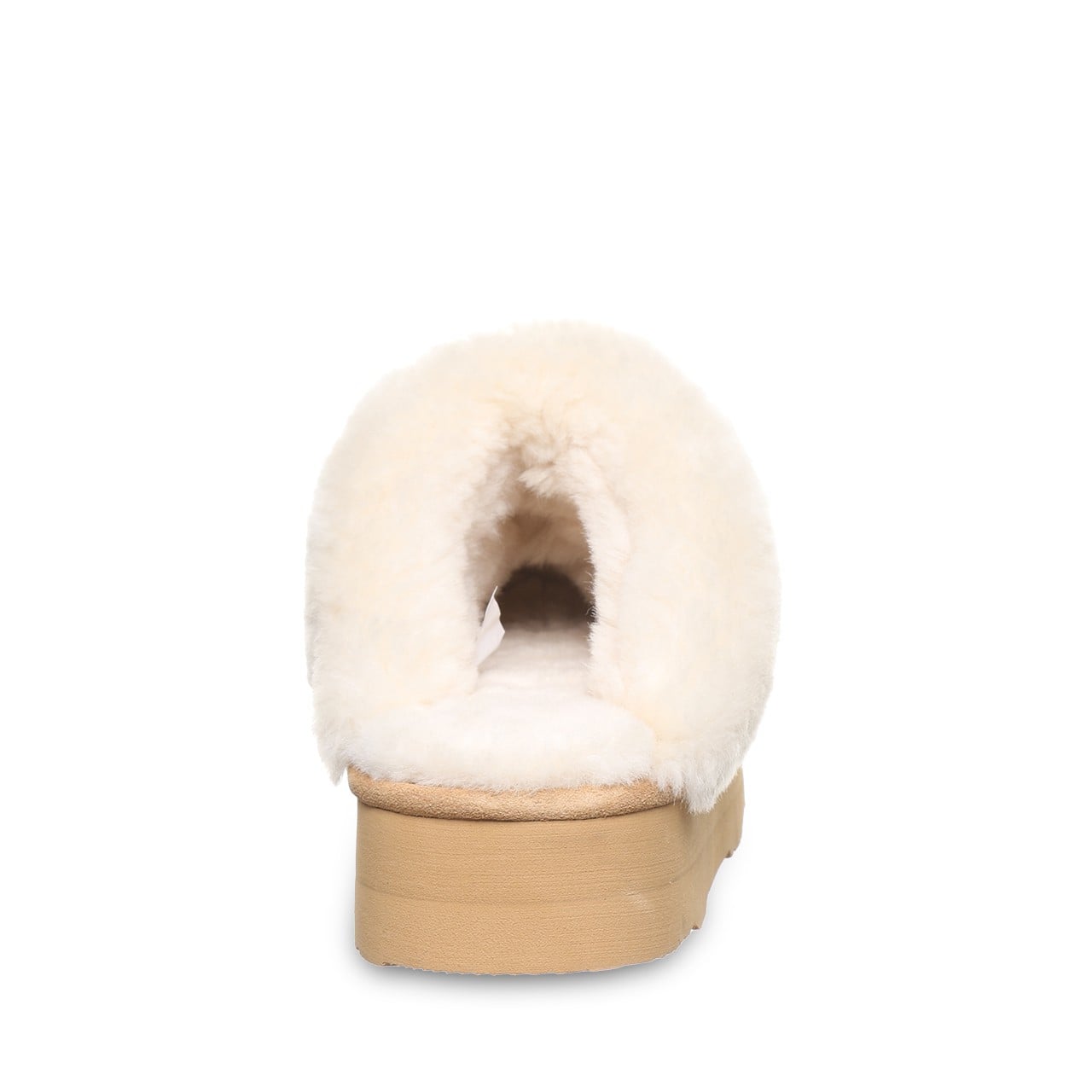 Bearpaw RETRO LOKI Women's Slippers - 2487W - Iced Coffee Solid - back view