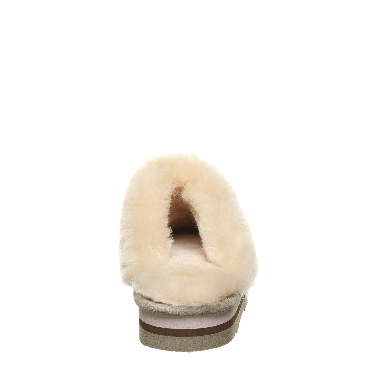 Bearpaw RETRO LOKI Women's Slippers - 2487W - Stone - back view