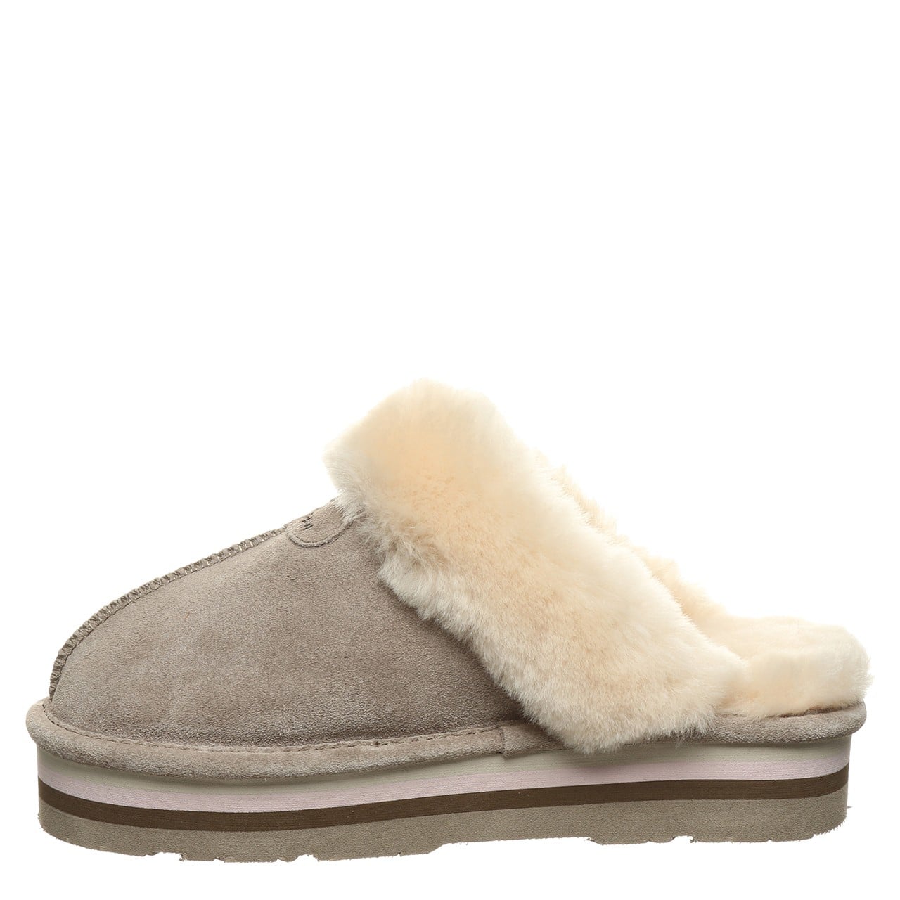 Bearpaw RETRO LOKI Women's Slippers - 2487W - Stone - side view