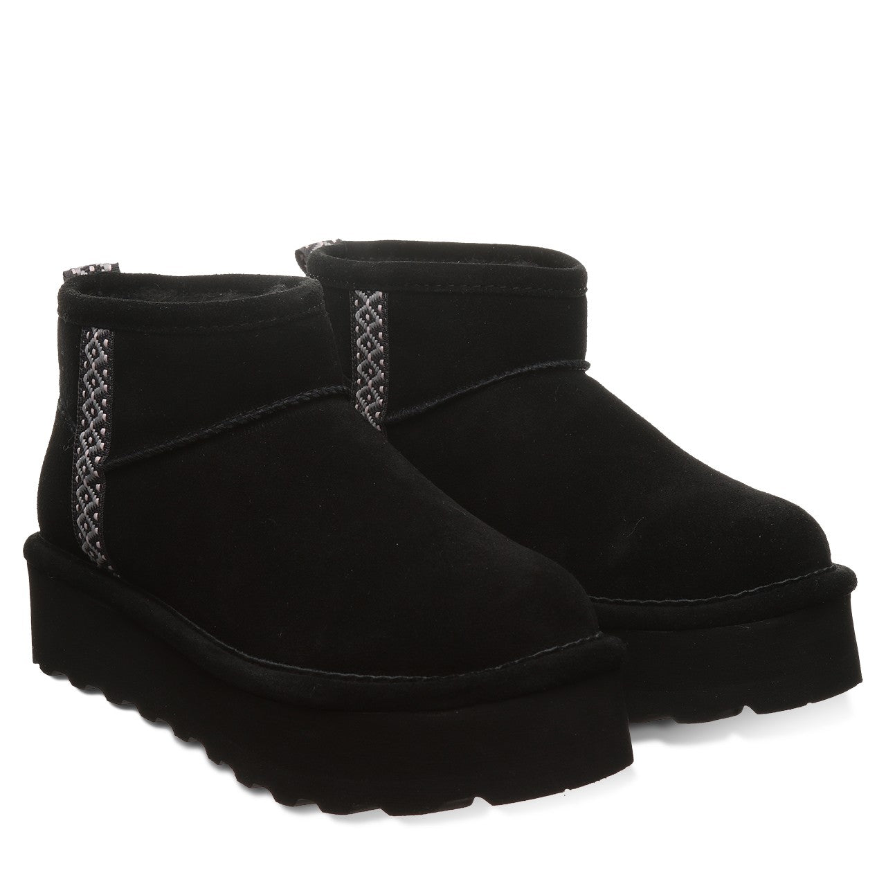 Bearpaw RETRO OCTOBER Women's Boots - 3285W - Black - pair view