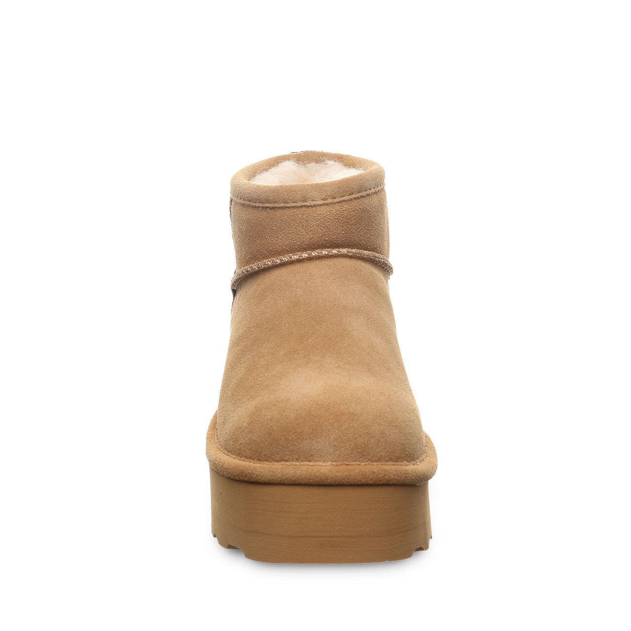 Bearpaw RETRO OCTOBER Women's Boots - 3285W - Iced Coffee Solid - front view