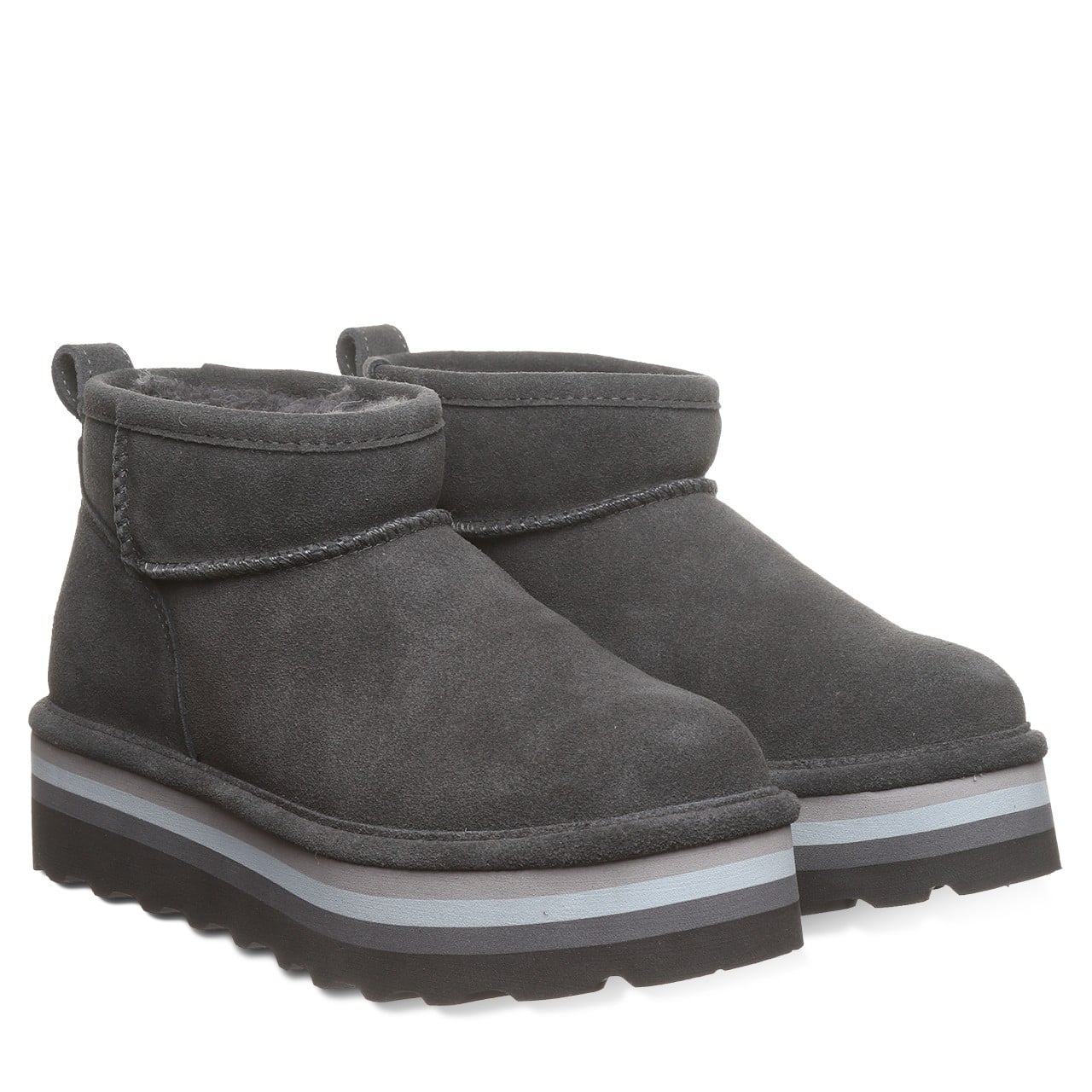 Bearpaw RETRO SHORTY Women's Boots - 2940W - Graphite - pair view