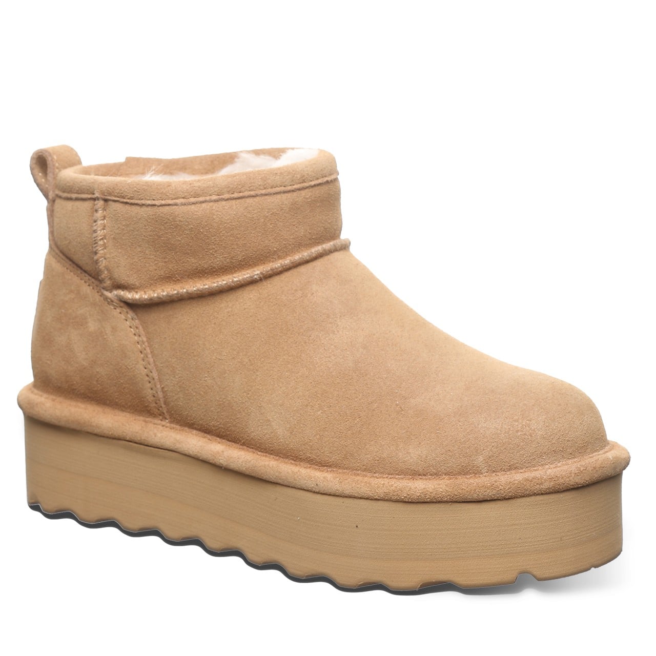 Bearpaw Retro Shorty Women's Ankle Boots - 2940w in IcedCoffeeSolid