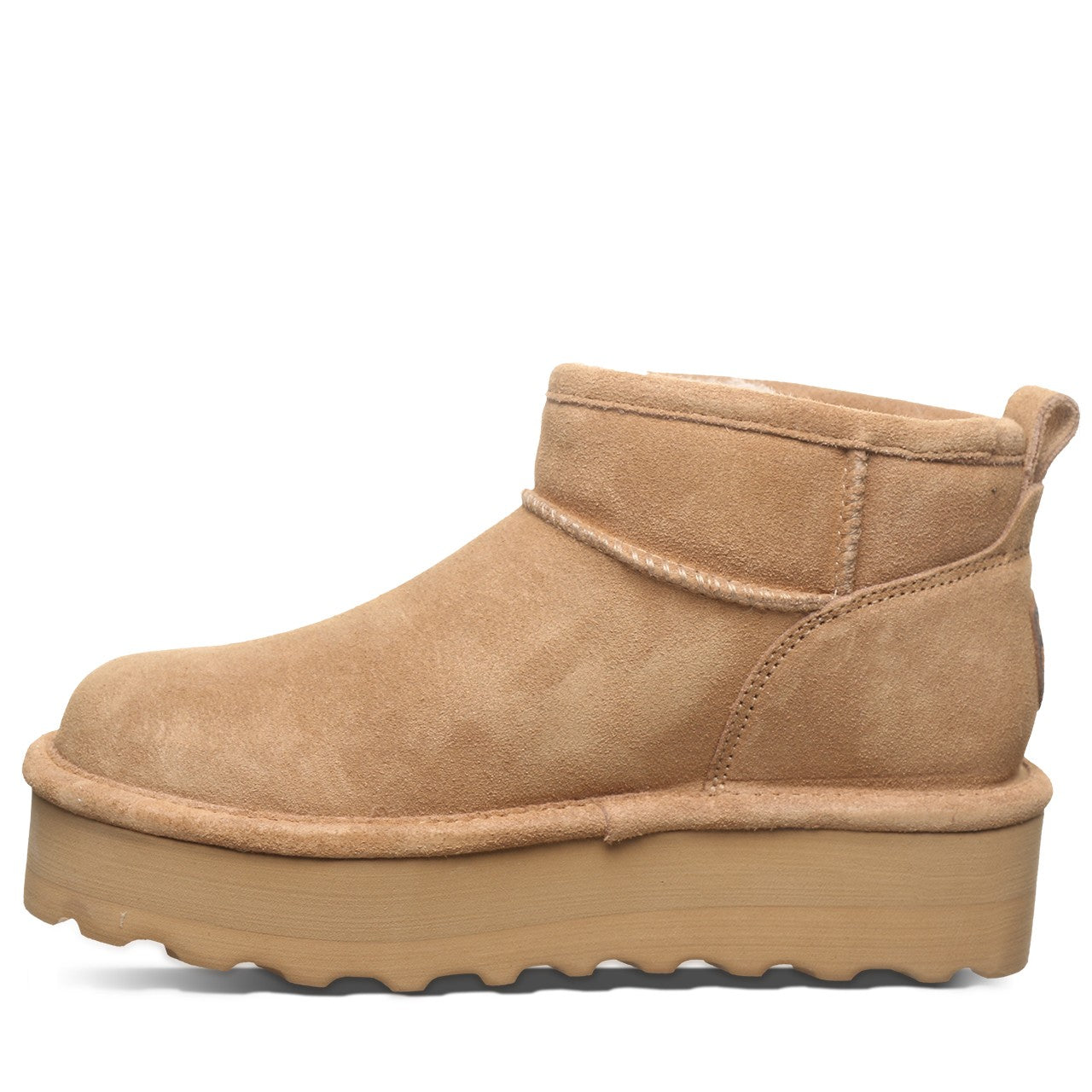 Bearpaw RETRO SHORTY Women's Boots - 2940W - IcedCoffeeSolid - side view
