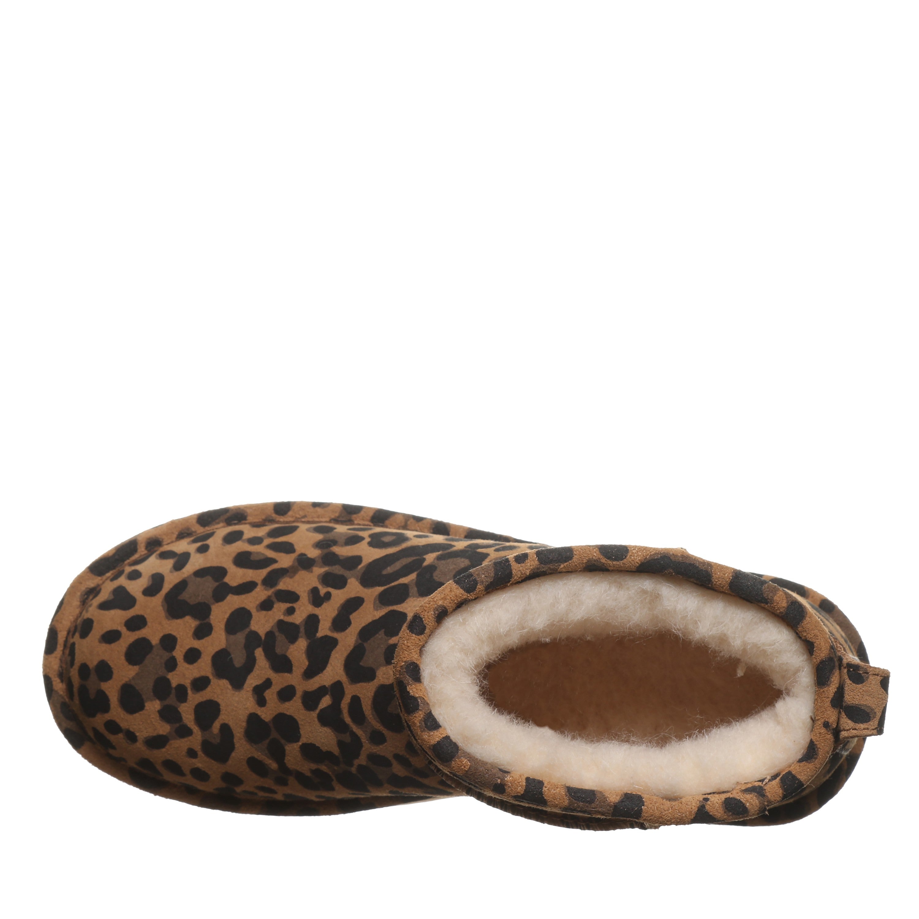 Bearpaw RETRO SHORTY EXOTIC Women's Boots - 3337W - Tobacco Leopard - top view