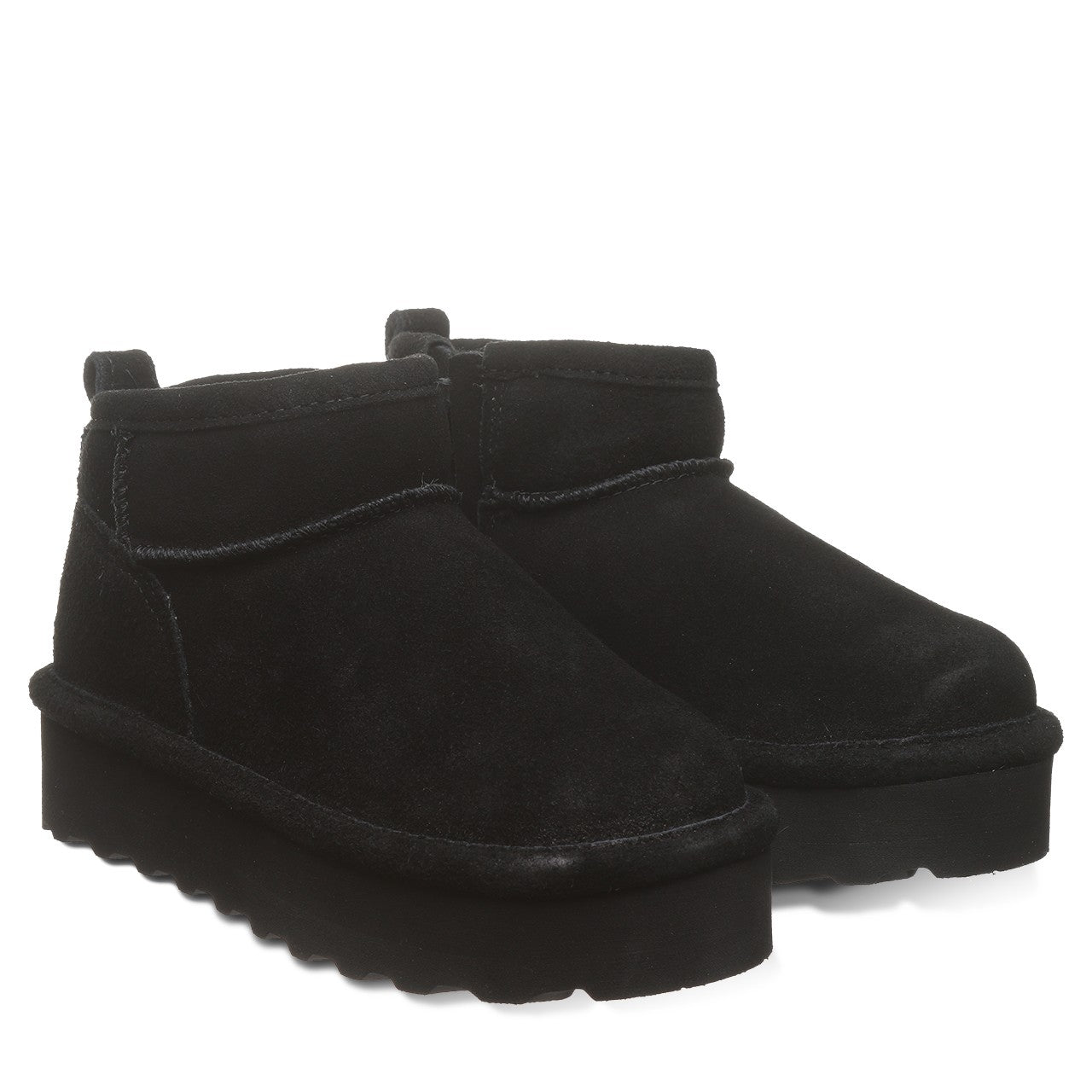Bearpaw RETRO SHORTY YOUTH Youth's Boots - 2940Y - Black - pair view