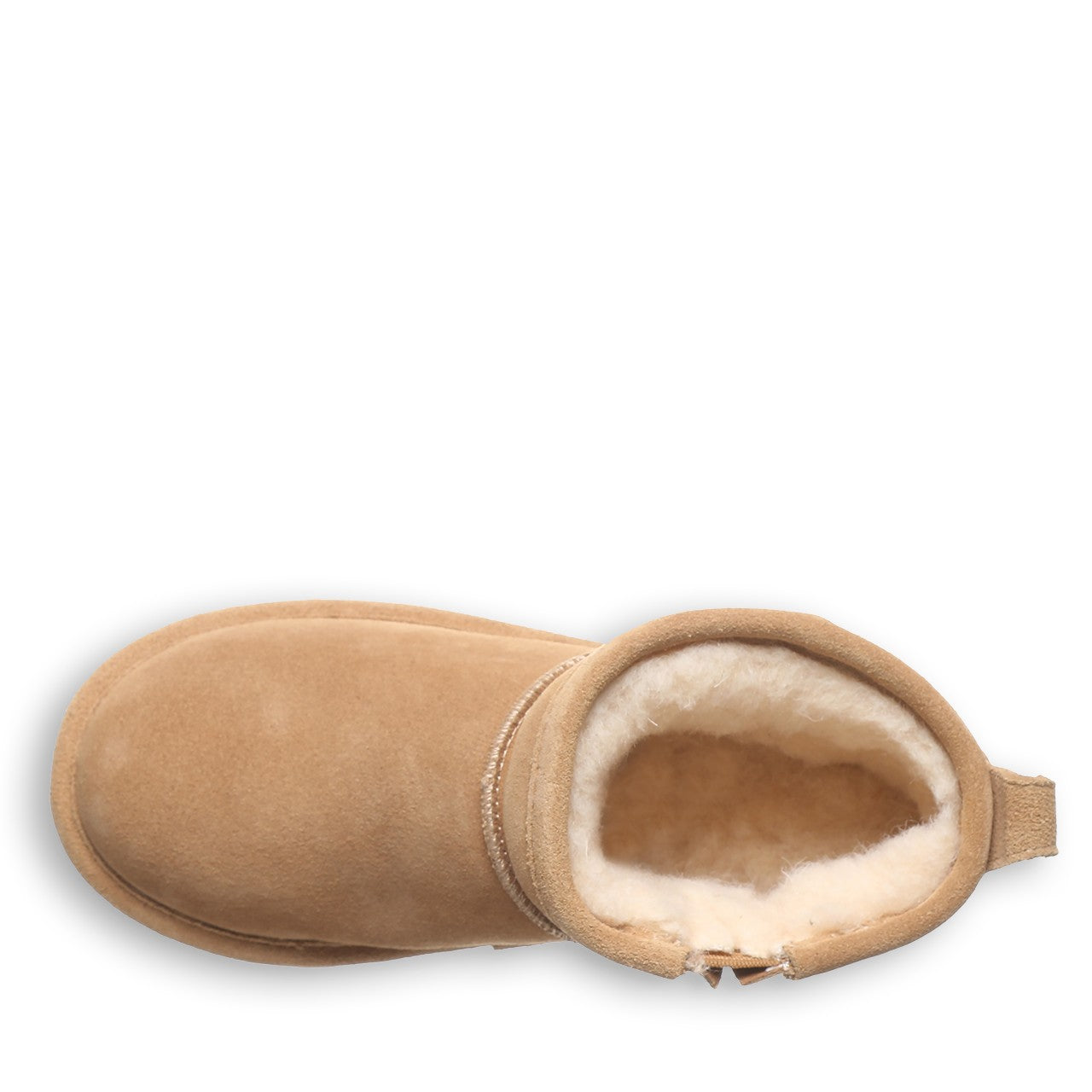 Bearpaw RETRO SHORTY YOUTH Youth's Boots - 2940Y - Iced Coffee Solid - top view