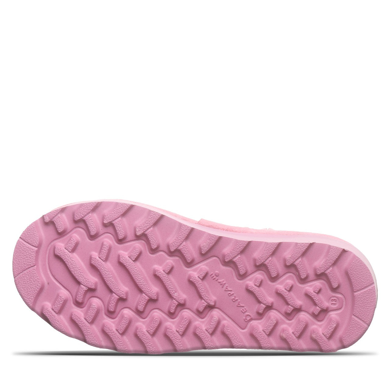 Bearpaw RETRO SHORTY YOUTH Youth's Boots - 2940Y - Prism Pink - bottom view