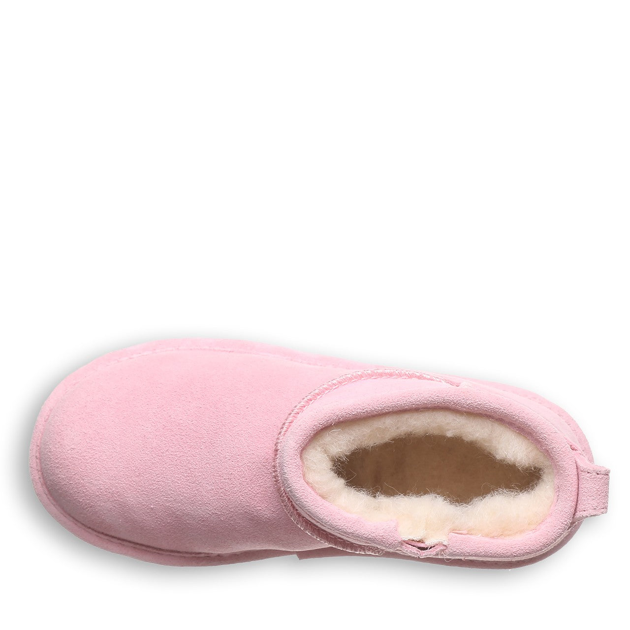 Bearpaw RETRO SHORTY YOUTH Youth's Boots - 2940Y - Prism Pink - top view