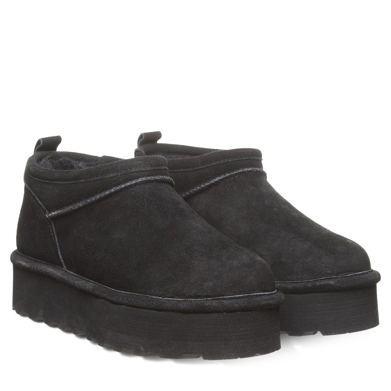 Bearpaw RETRO SUPER SHORTY Women's Boots - 3051W - Black - pair view