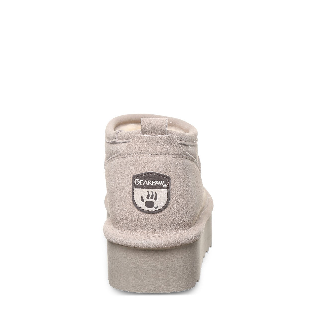 Bearpaw RETRO SUPER SHORTY Women's Boots - 3051W - Mushroom - back view