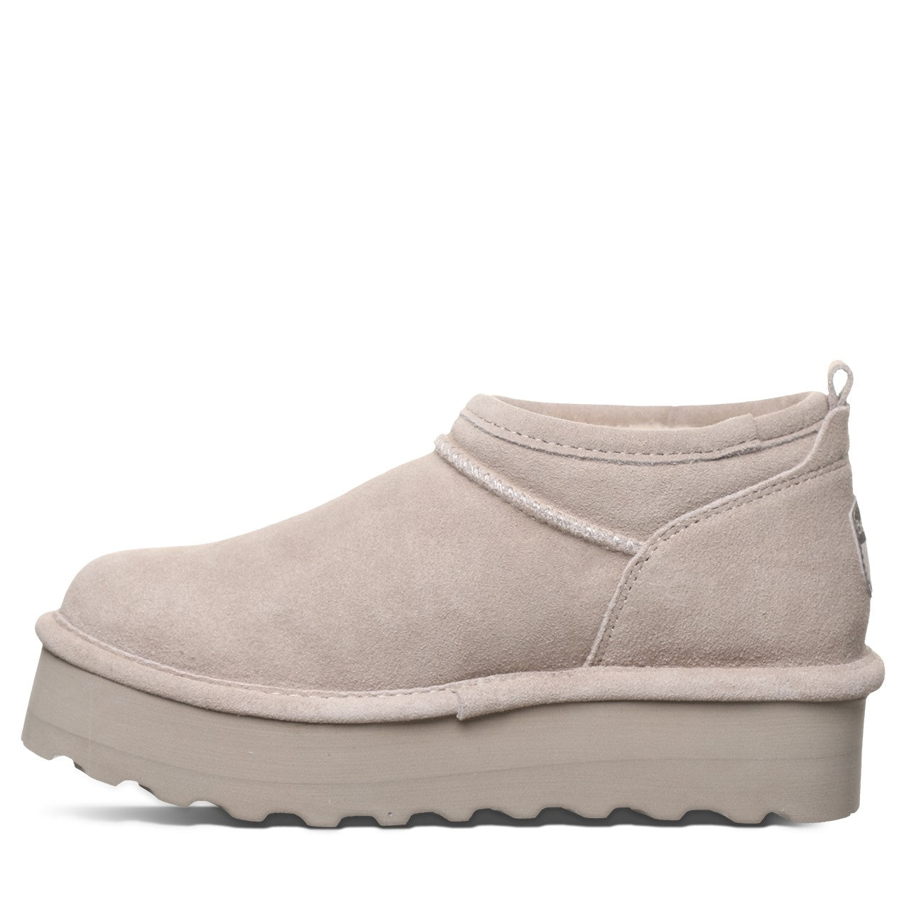 Bearpaw RETRO SUPER SHORTY Women's Boots - 3051W - Mushroom - side view