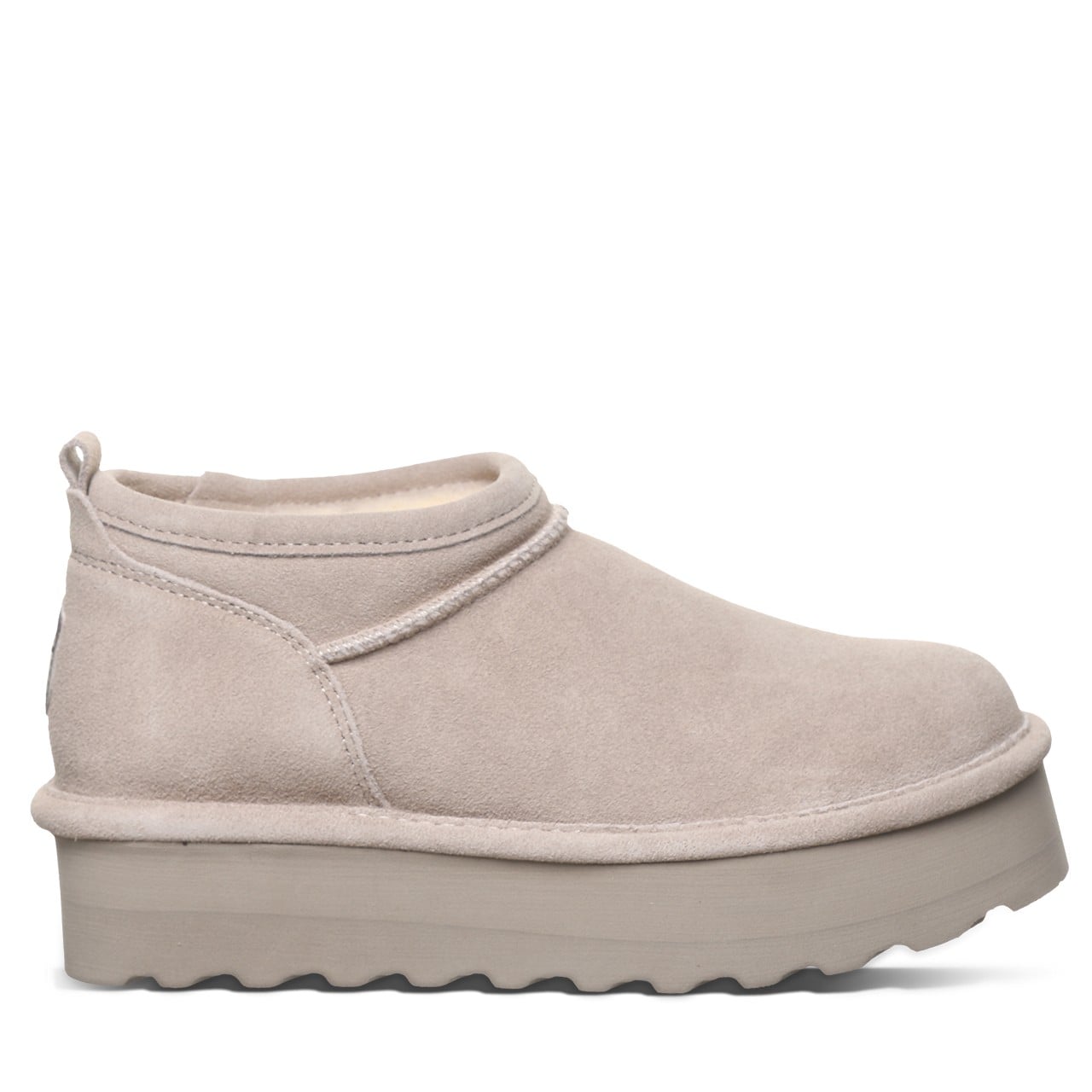 Bearpaw RETRO SUPER SHORTY Women's Boots - 3051W - Mushroom - side view 2