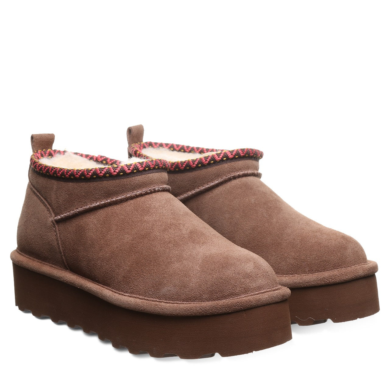 Bearpaw RETRO SUPER SHORTY DECO Women's Boots - 3116W - Cocoa - pair view