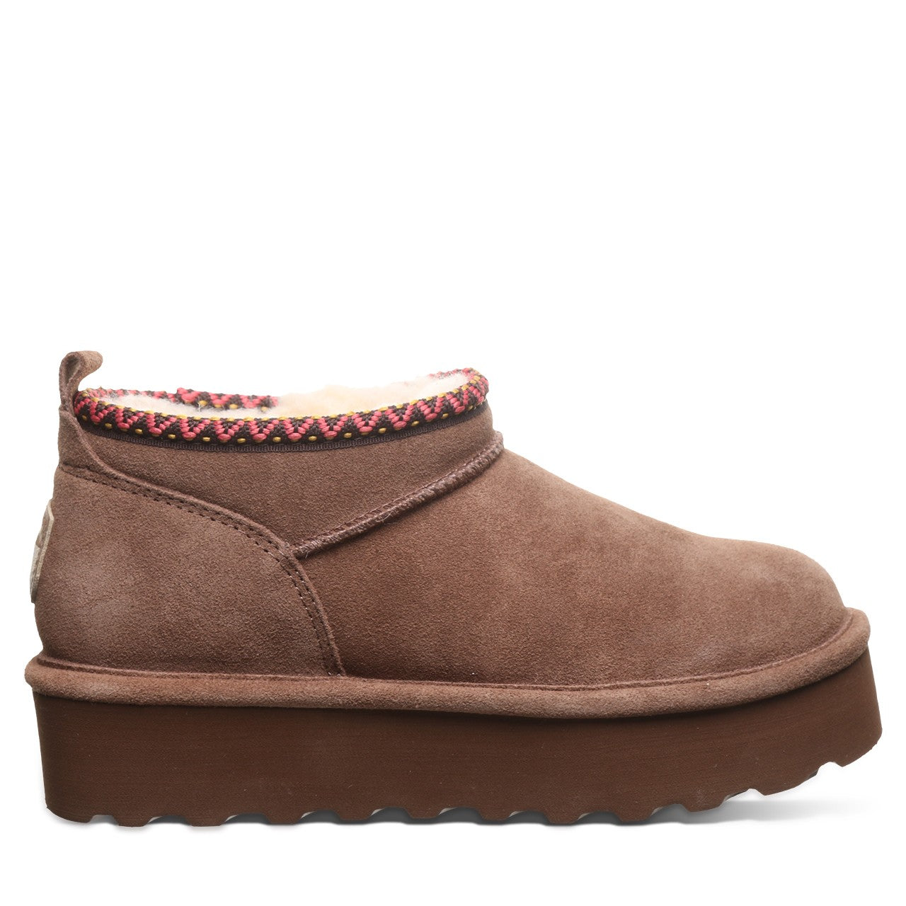 Bearpaw RETRO SUPER SHORTY DECO Women's Boots - 3116W - Cocoa - side view 2