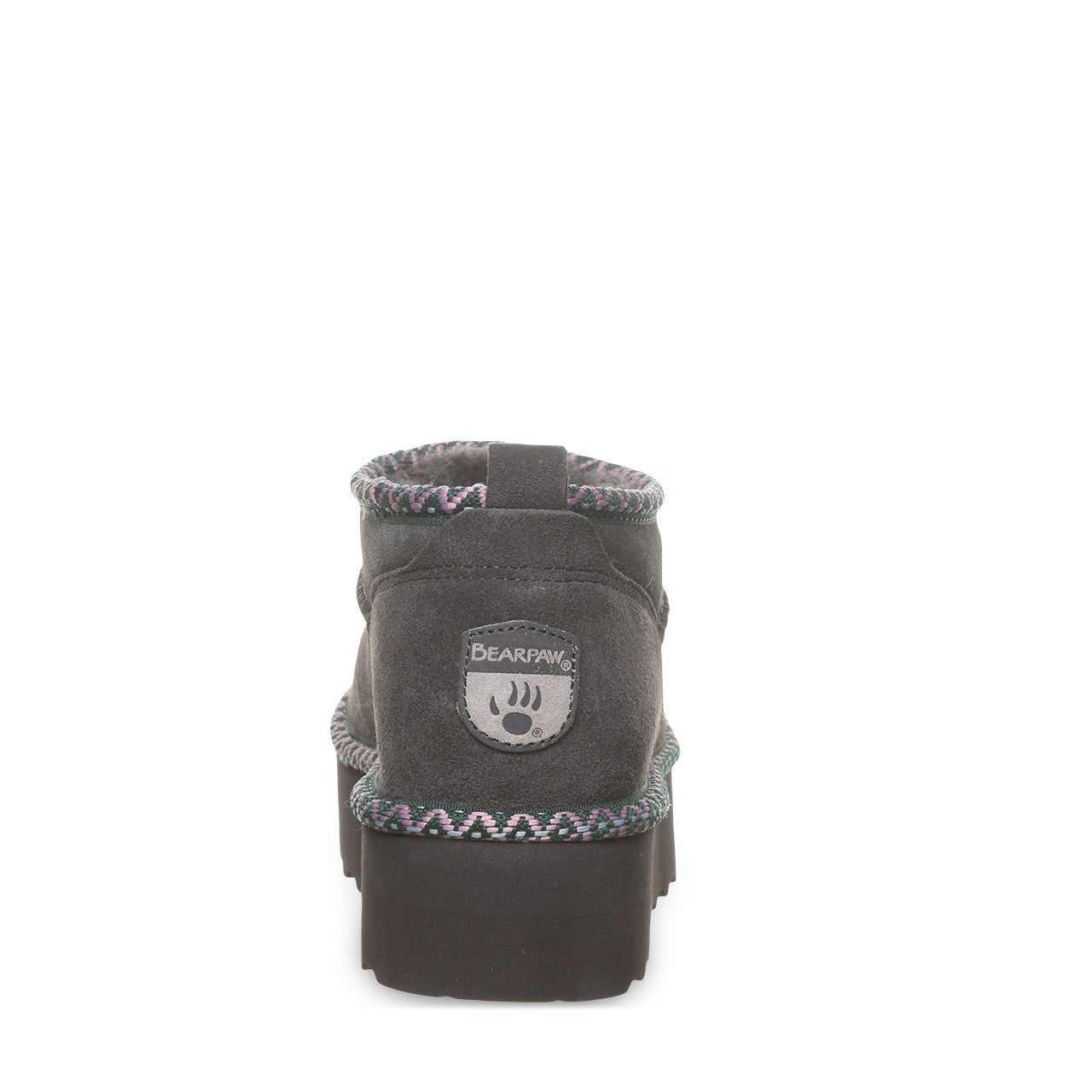 Bearpaw RETRO SUPER SHORTY DECO Women's Boots - 3116W - Graphite - back view