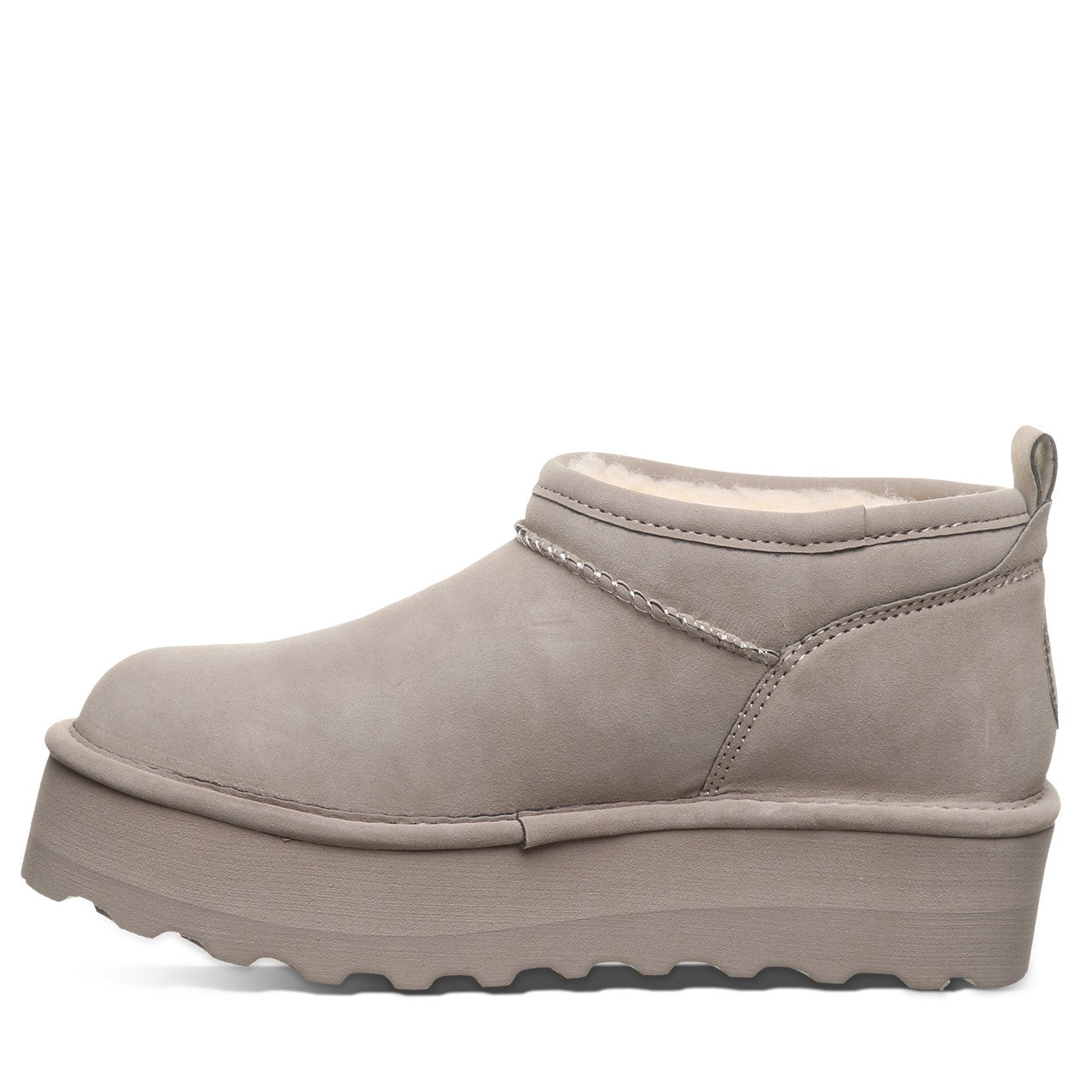 Bearpaw RETRO SUPER SHORTY VEGAN Women's Boots - 3132W - Stone - side view