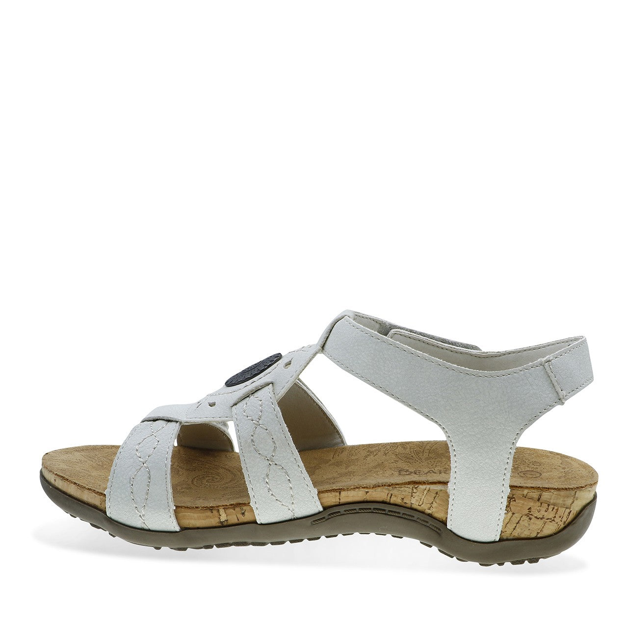 Bearpaw RIDLEY II Women's Sandals - 2667W - Bone - side view