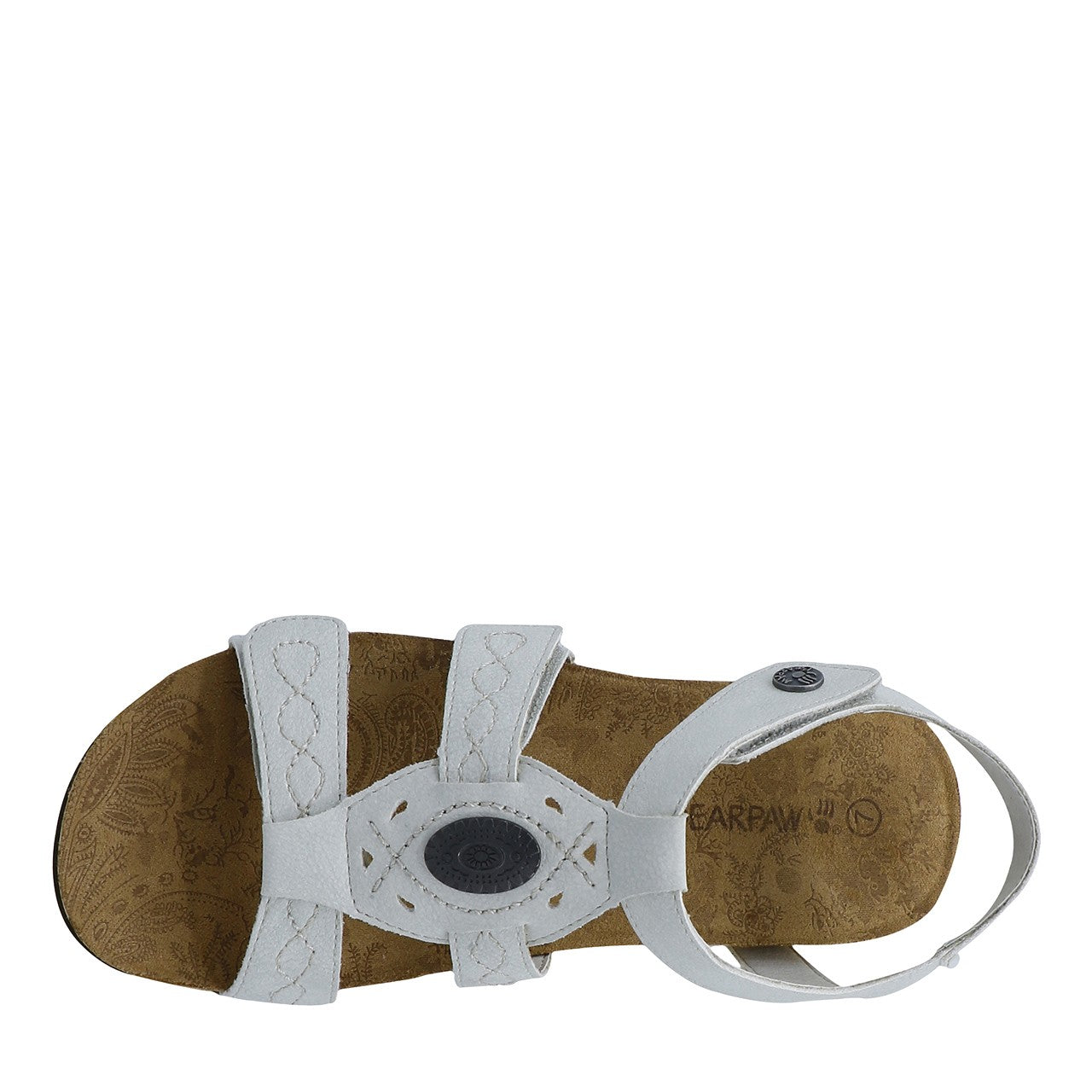 Bearpaw RIDLEY II Women's Sandals - 2667W - Bone - top view