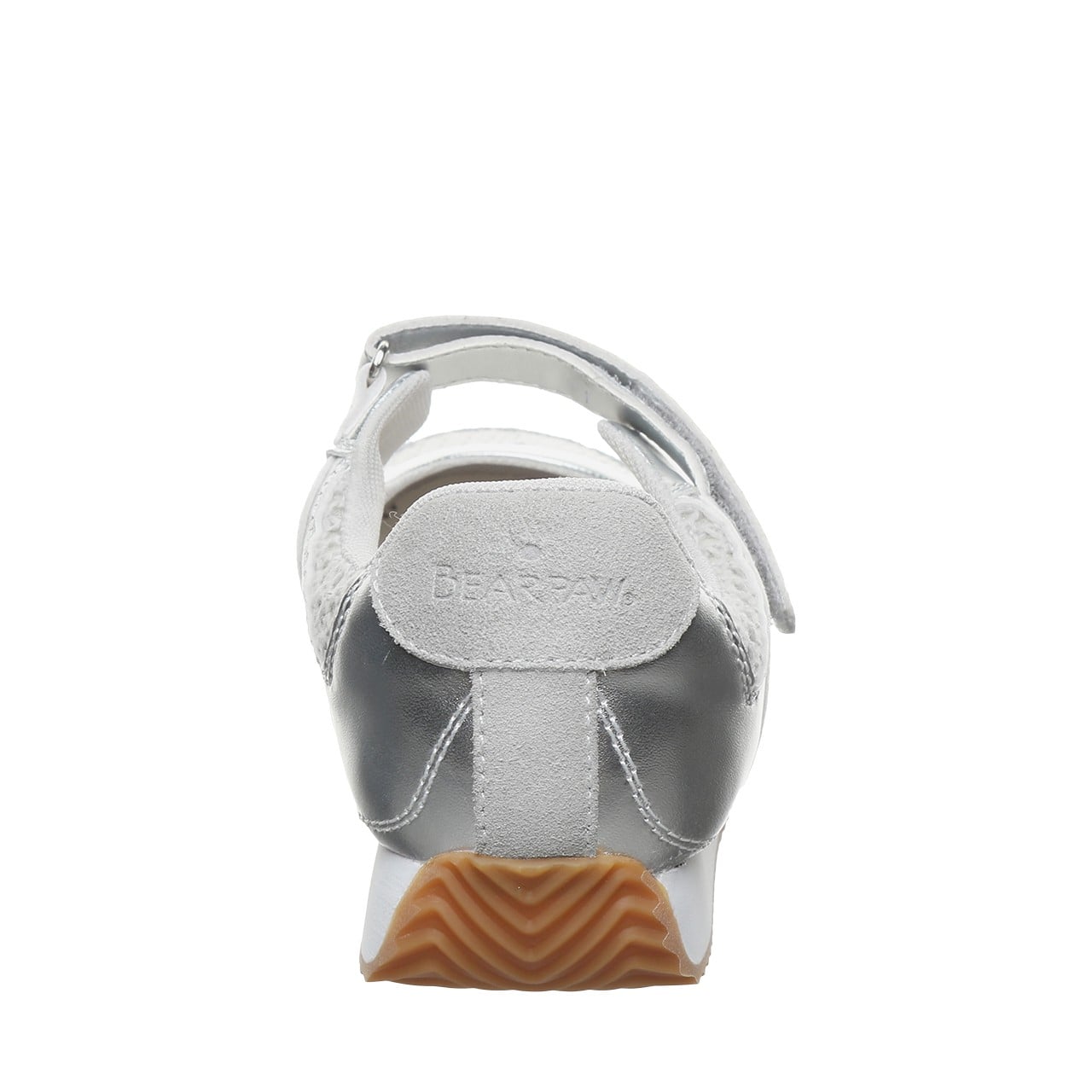 Bearpaw Rowan Women's Shoes - 3545W - Silver - back view