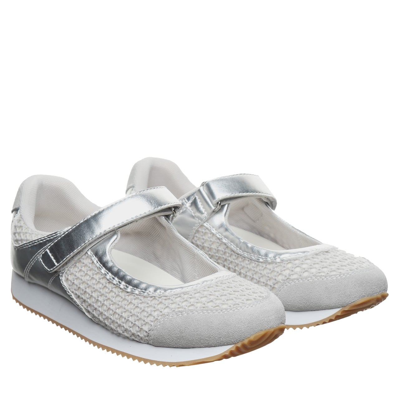 Bearpaw Rowan Women's Shoes - 3545W - Silver - pair view