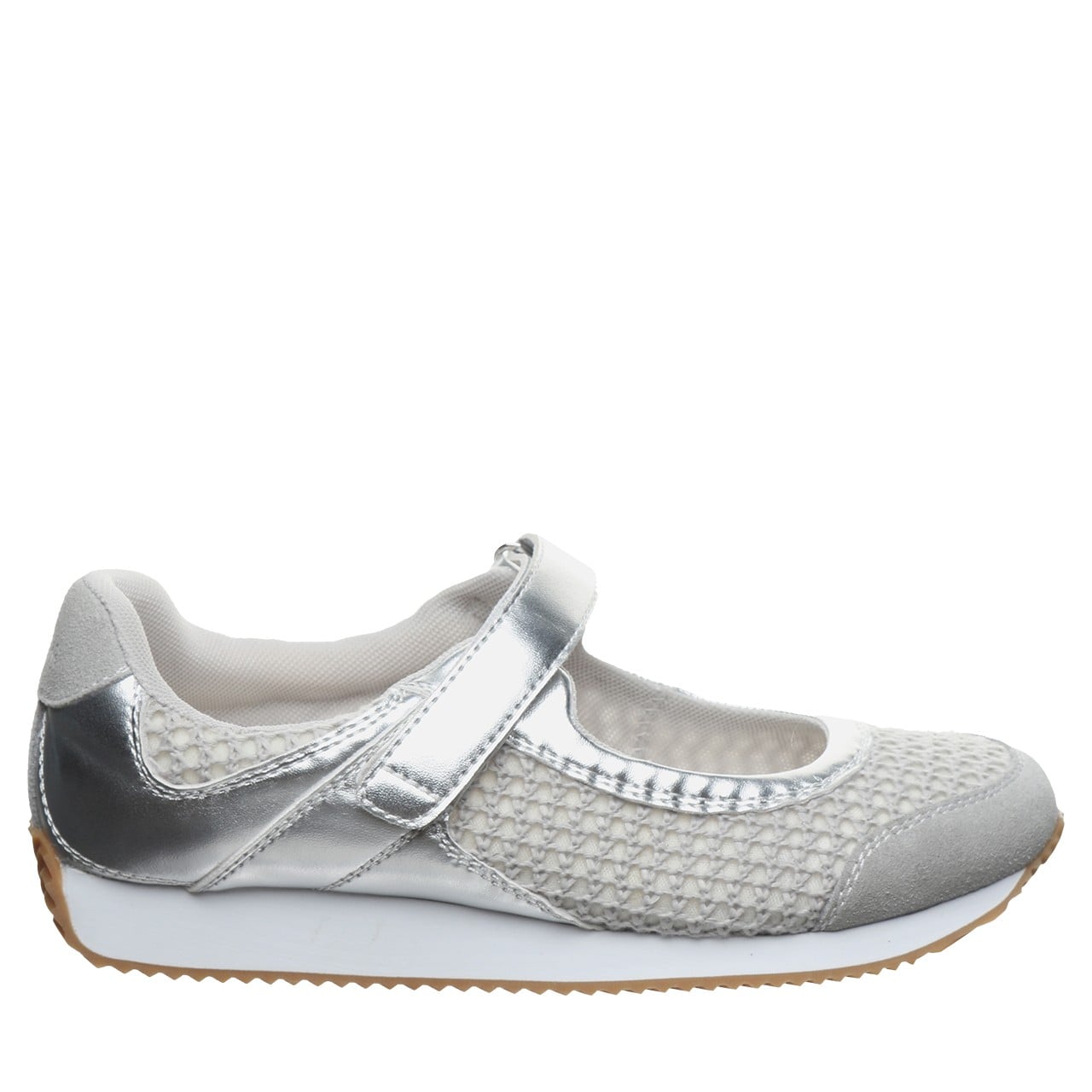 Bearpaw Rowan Women's Shoes - 3545W - Silver - side view 2