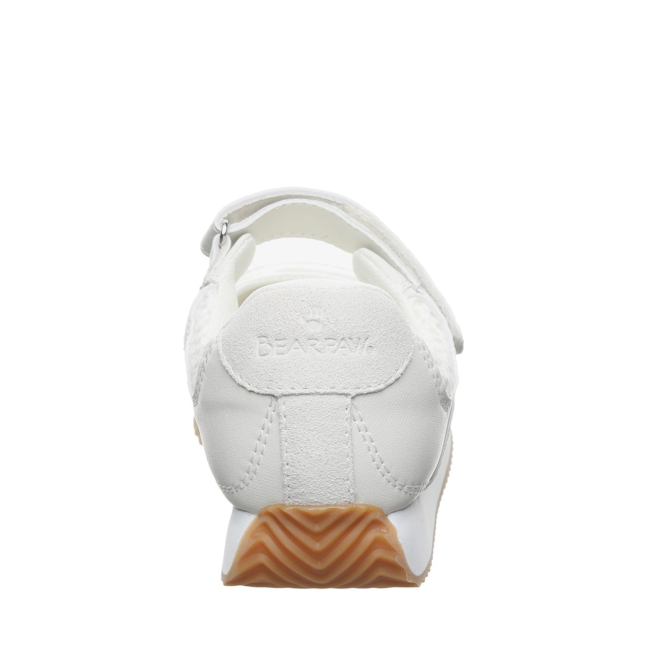 Bearpaw Rowan Women's Shoes - 3545W - White - back view