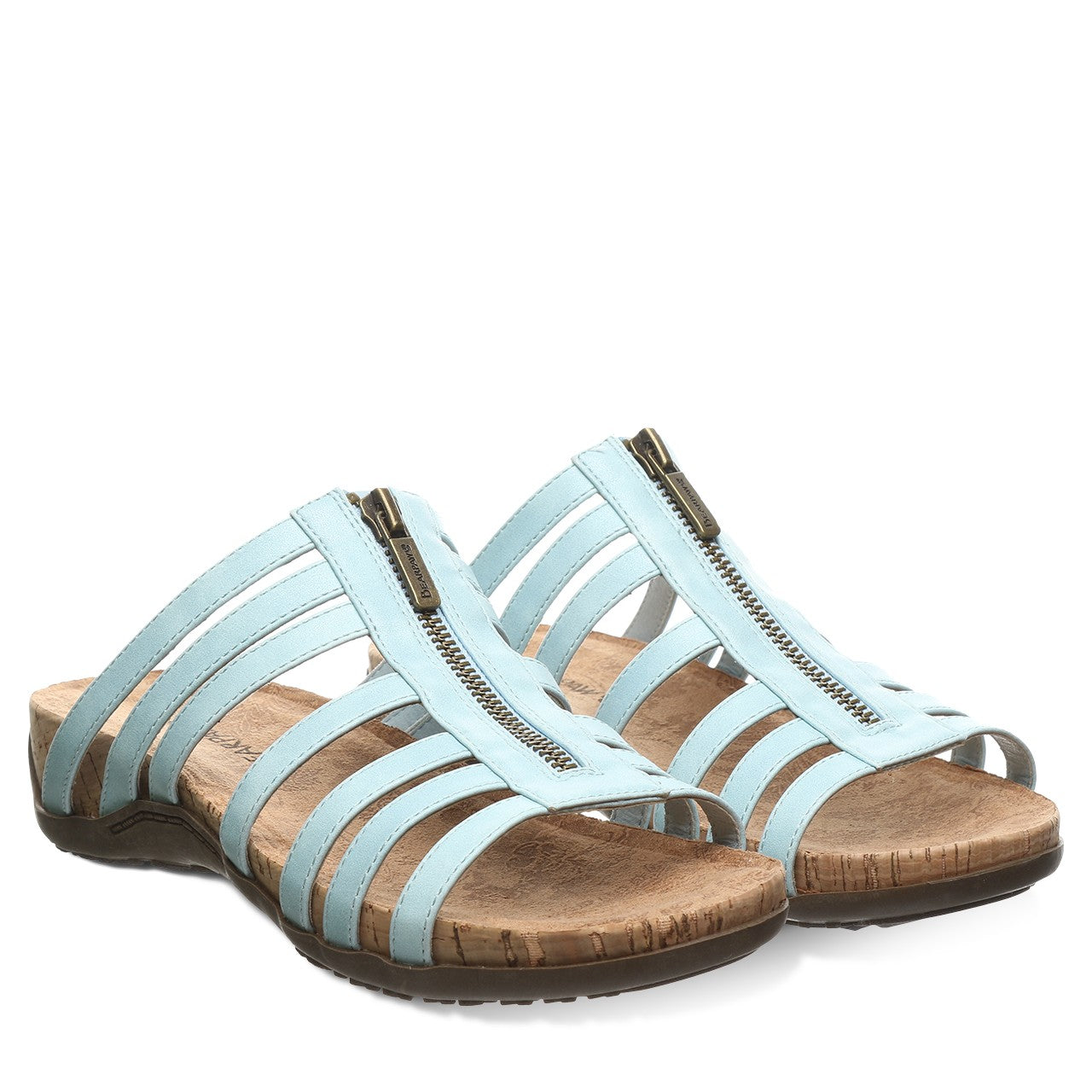Bearpaw SABRINA Women's Sandals - 2897W - Light Blue - pair view