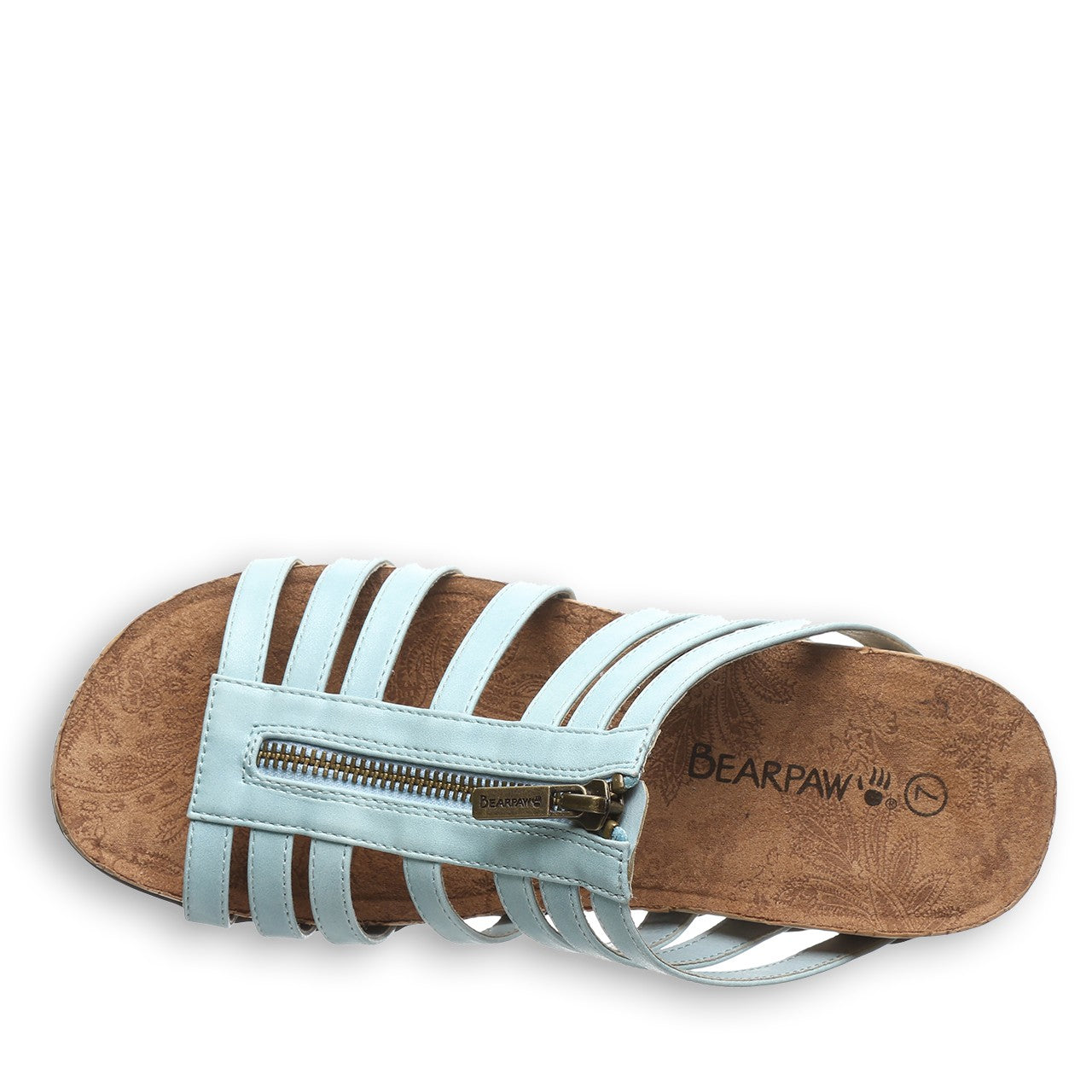 Bearpaw SABRINA Women's Sandals - 2897W - Light Blue - top view