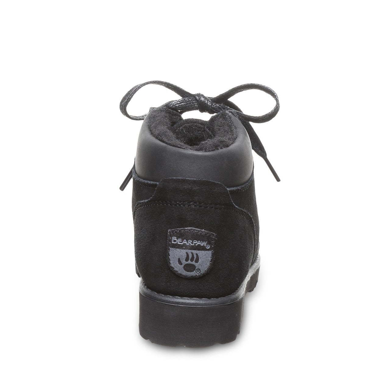 Bearpaw SAM YOUTH Youth's Boots - 2950Y - Black/black - back view