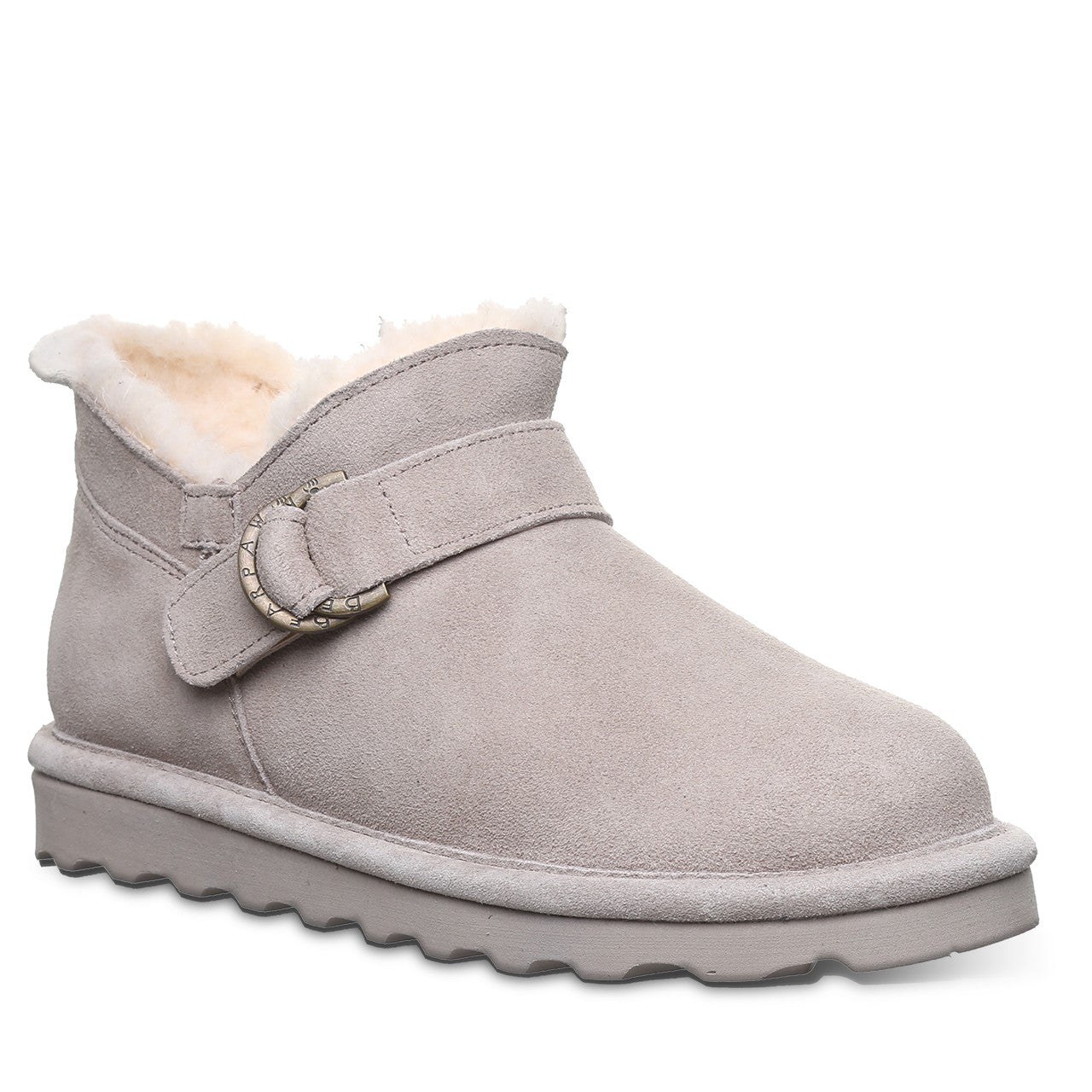 Bearpaw SHORTY BUCKLE Women's Boots - 3050W - Mushroom - angle main