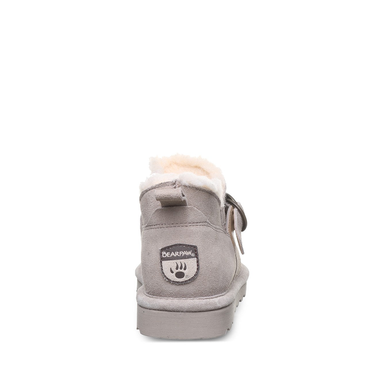 Bearpaw SHORTY BUCKLE Women's Boots - 3050W - Mushroom - back view