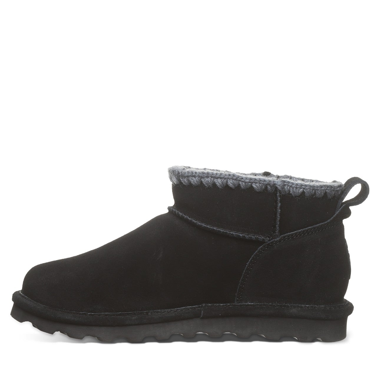 Bearpaw SHORTY CROCHET Women's Boots - 3113W - Black - side view