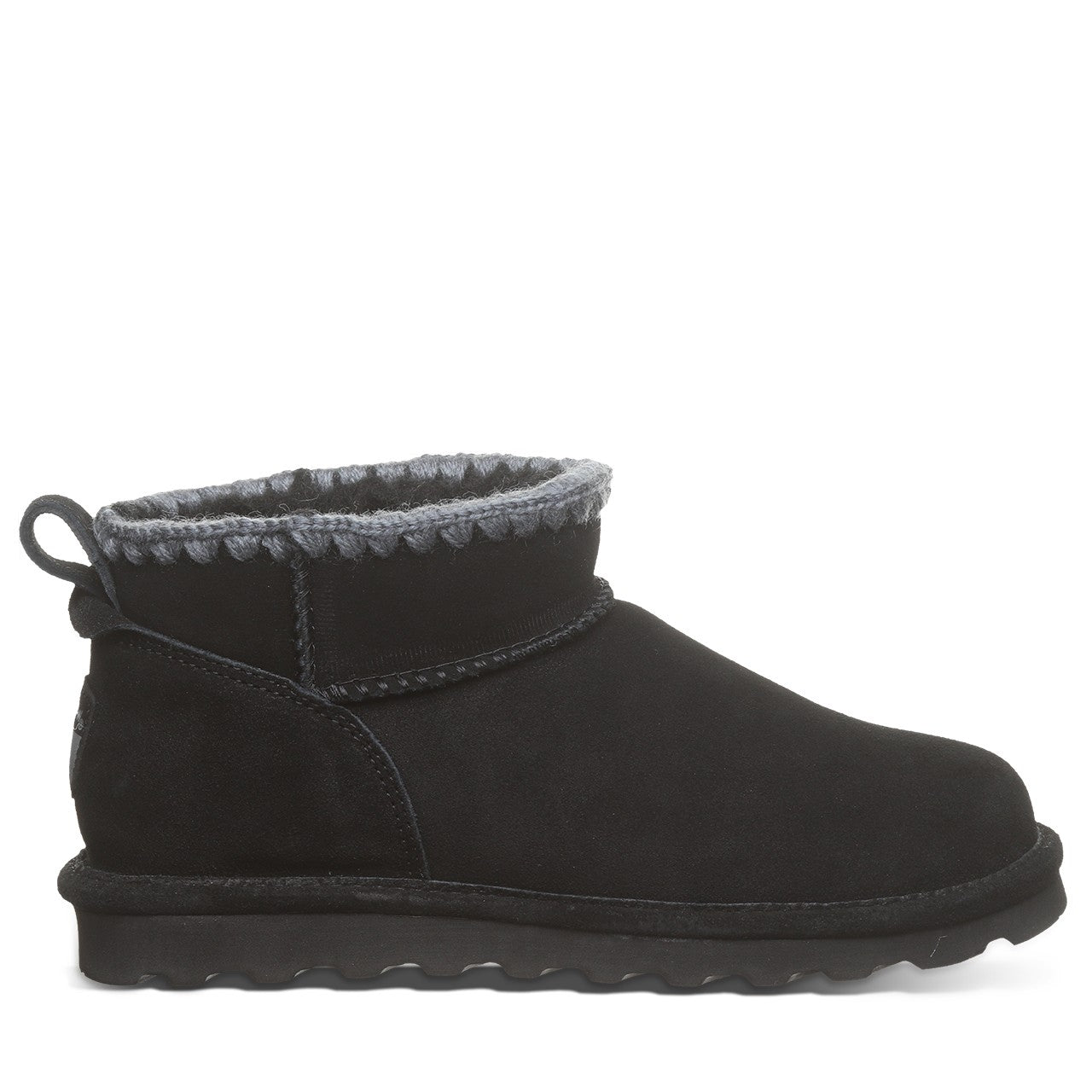 Bearpaw SHORTY CROCHET Women's Boots - 3113W - Black - side view 2