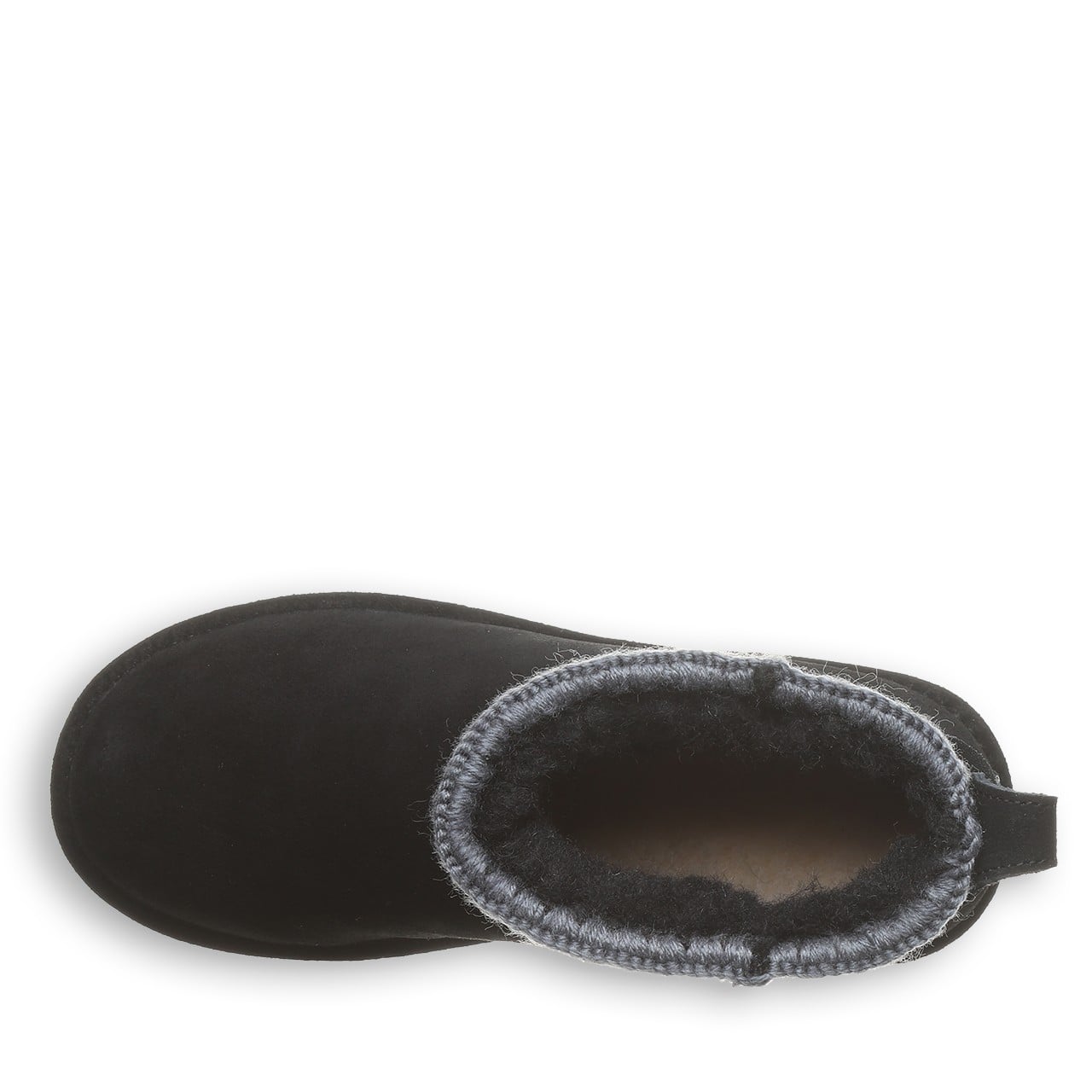 Bearpaw SHORTY CROCHET Women's Boots - 3113W - Black - top view